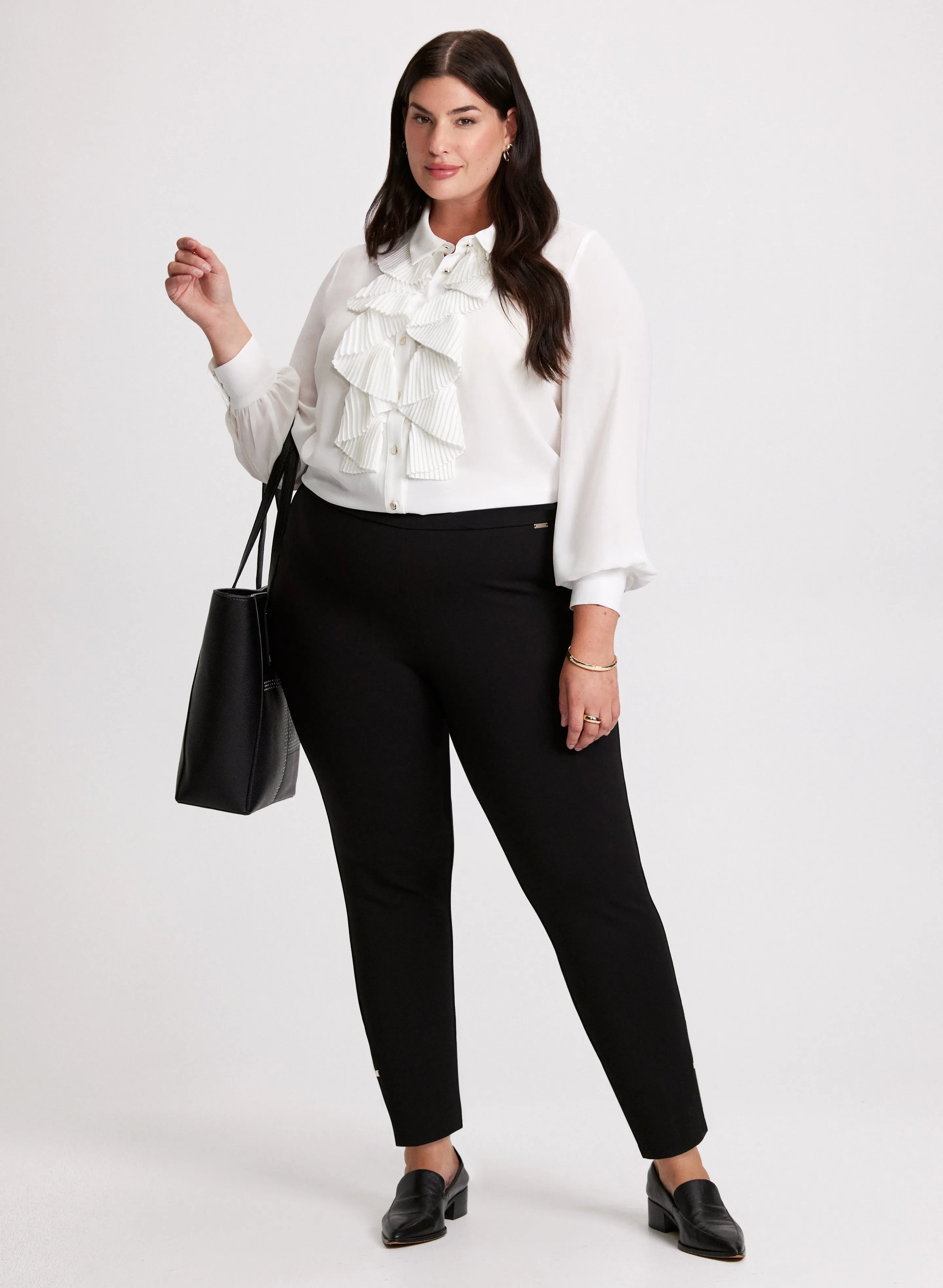 Button-Down Blouse & Pull-On Leggings sold by Laura