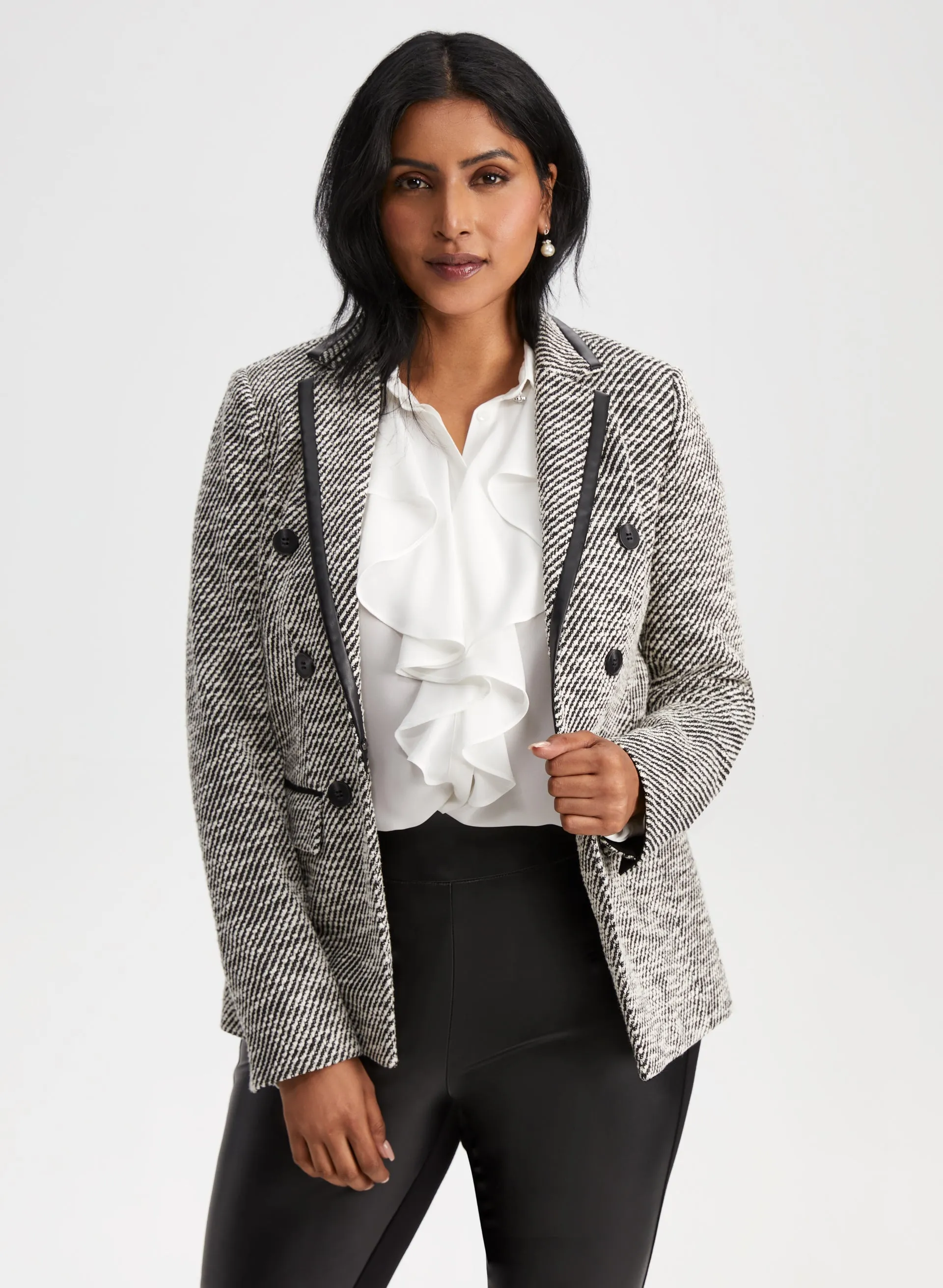 Knitted Bouclé Jacket sold by Laura product image thumbnail 5