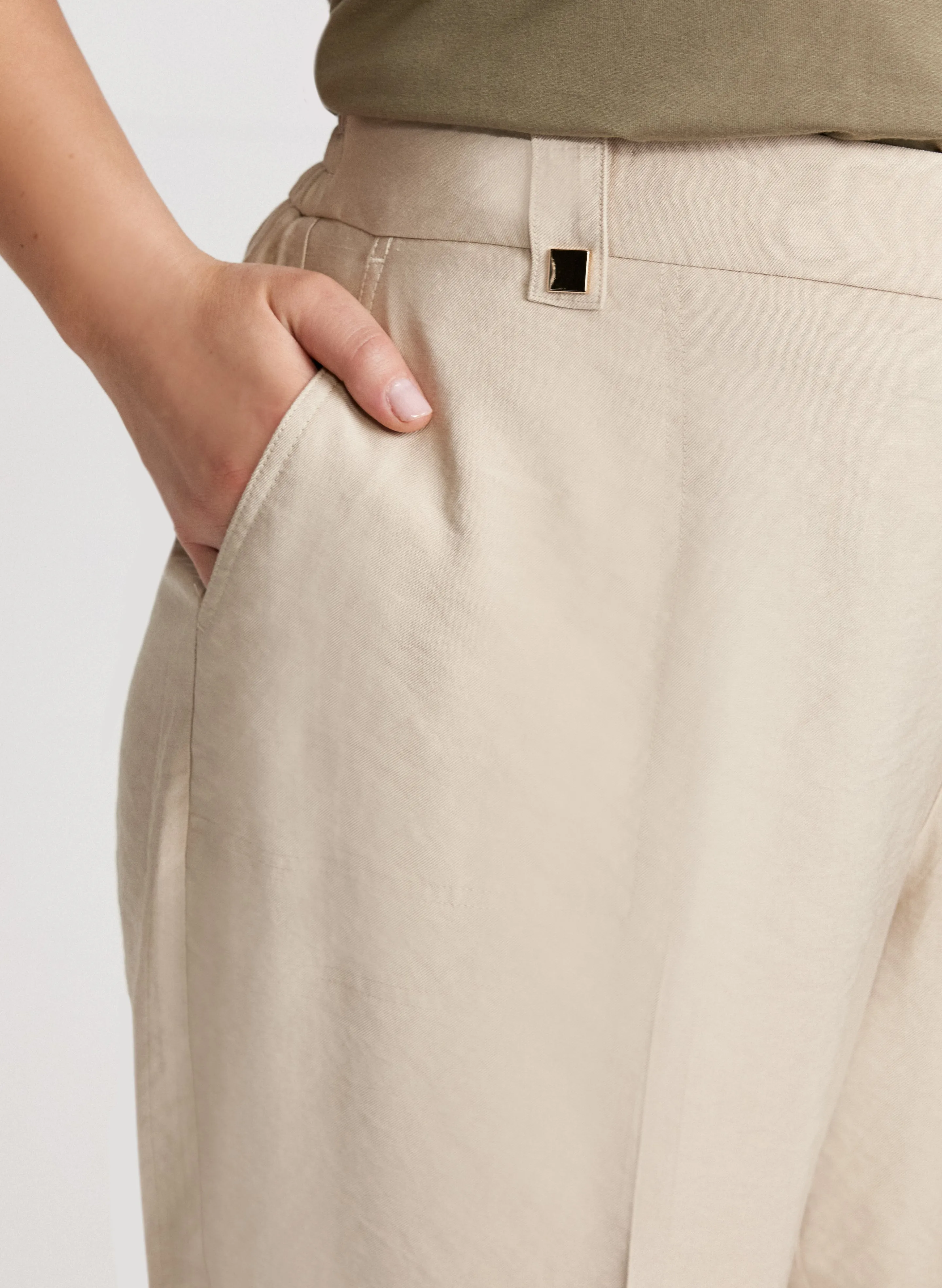 Pull-On Straight Leg Capris sold by Laura product image thumbnail 5