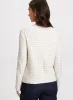 Pearl Button Bouclé Cardigan sold by Laura