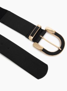 Curved Buckle Elastic Belt sold by Laura