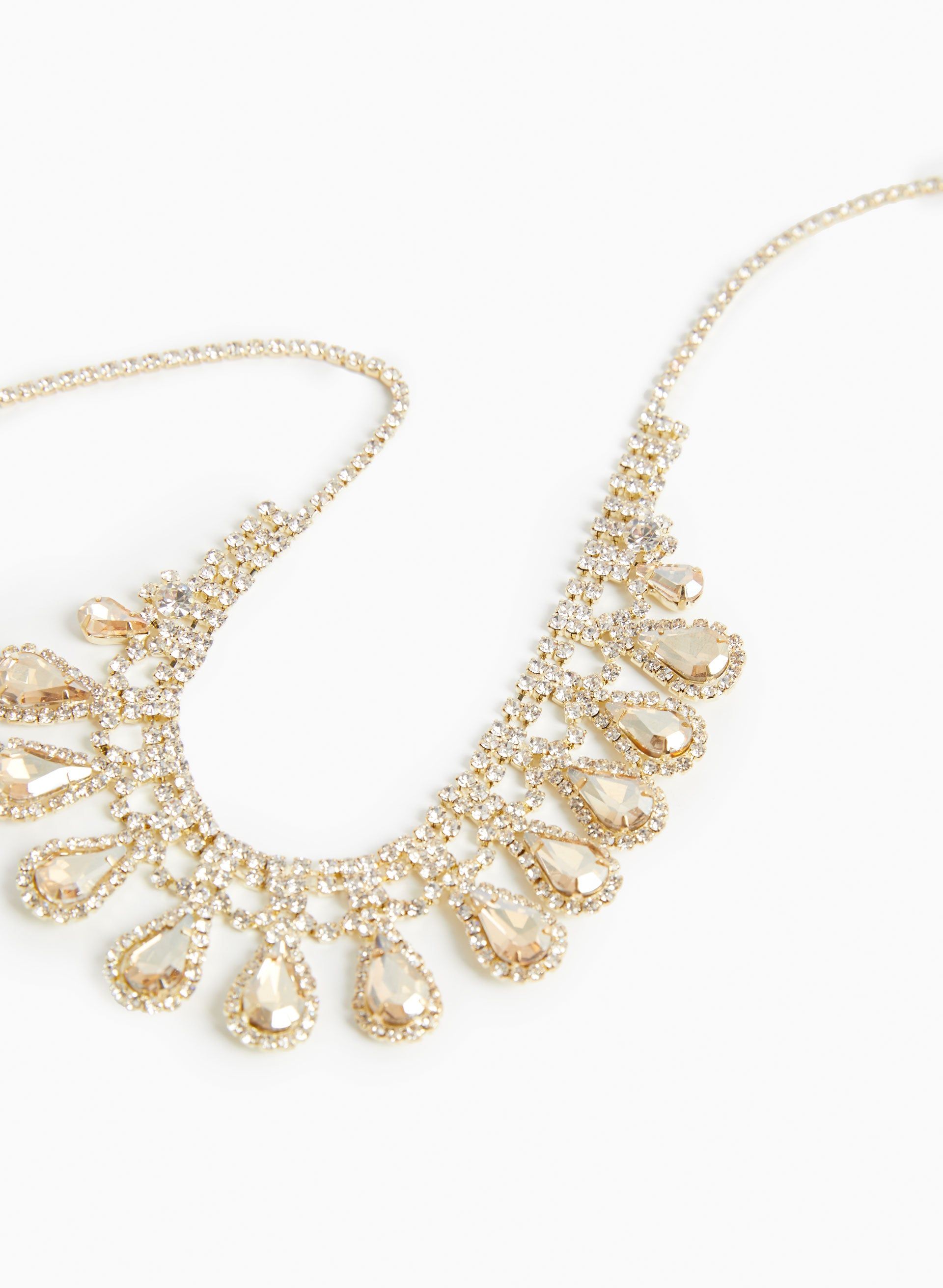 Faceted Stone Pendant Necklace sold by Laura product image thumbnail 2