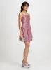 Square Neck Sequin Dress sold by Laura