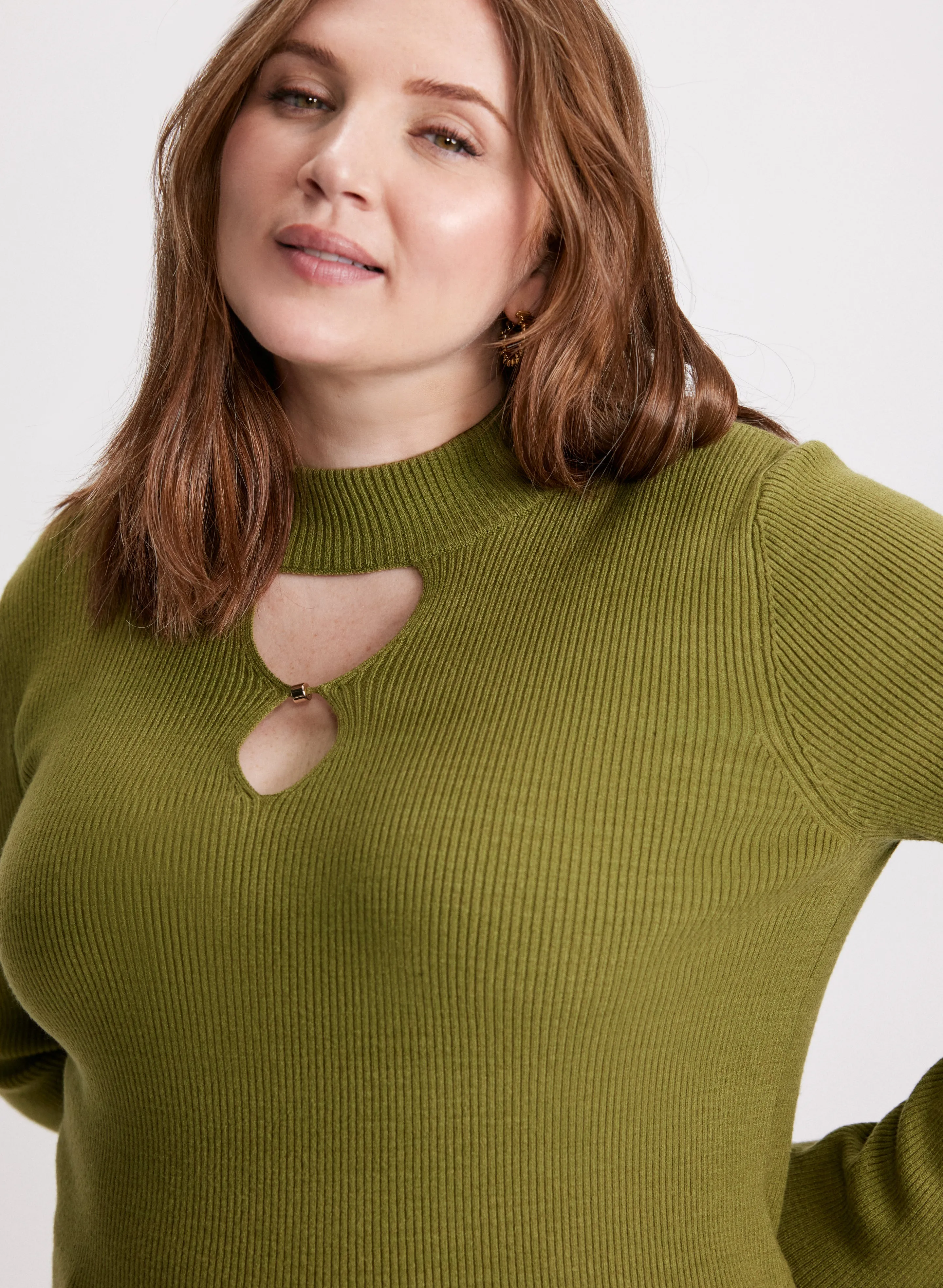 Cutout Ribbed Sweater sold by Laura product image thumbnail 3