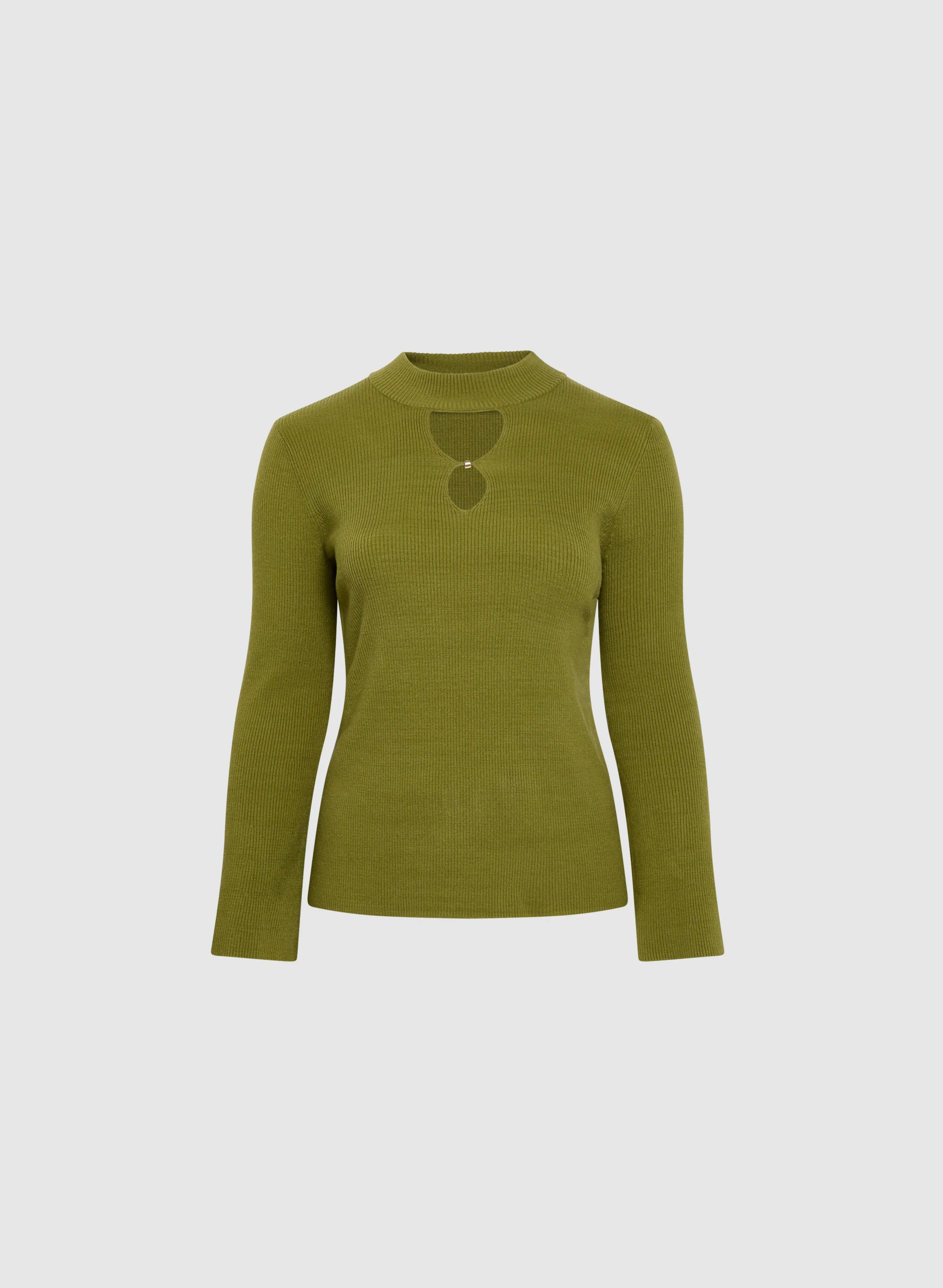 Cutout Ribbed Sweater sold by Laura product image thumbnail 5