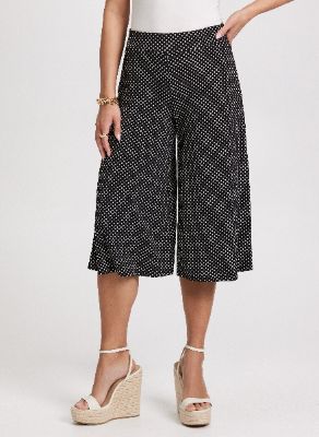 Pull-On Polka Dot Capris sold by Laura