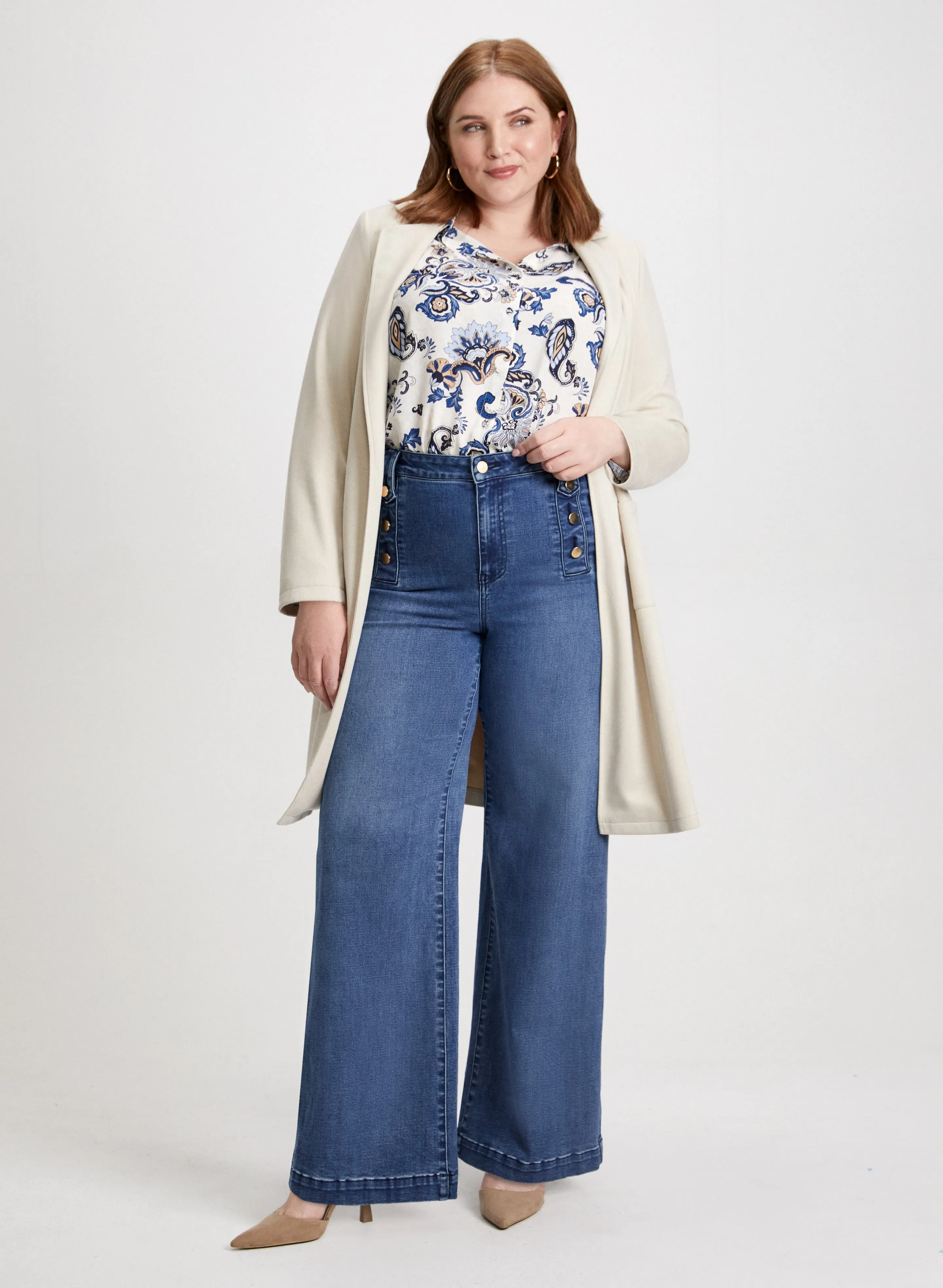 Redingote Jacket & Paisley Blouse sold by Laura