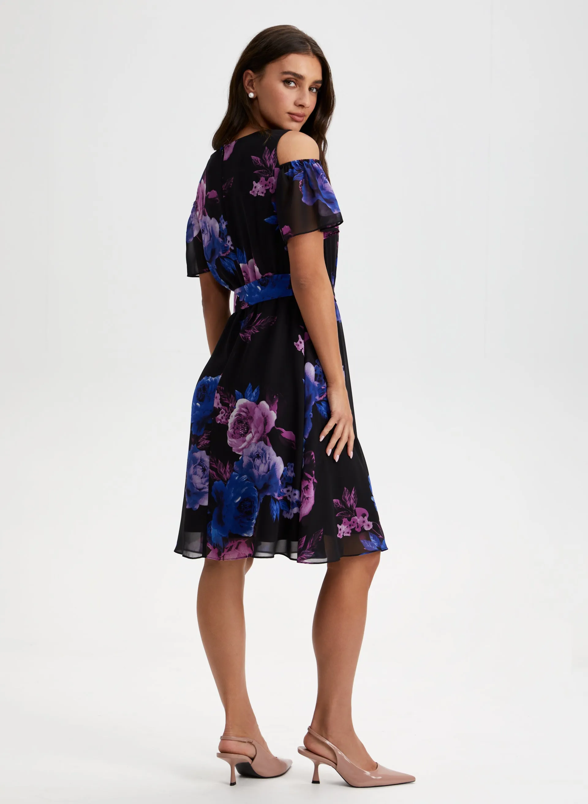 Cold Shoulder Day Dress sold by Laura product image thumbnail 3