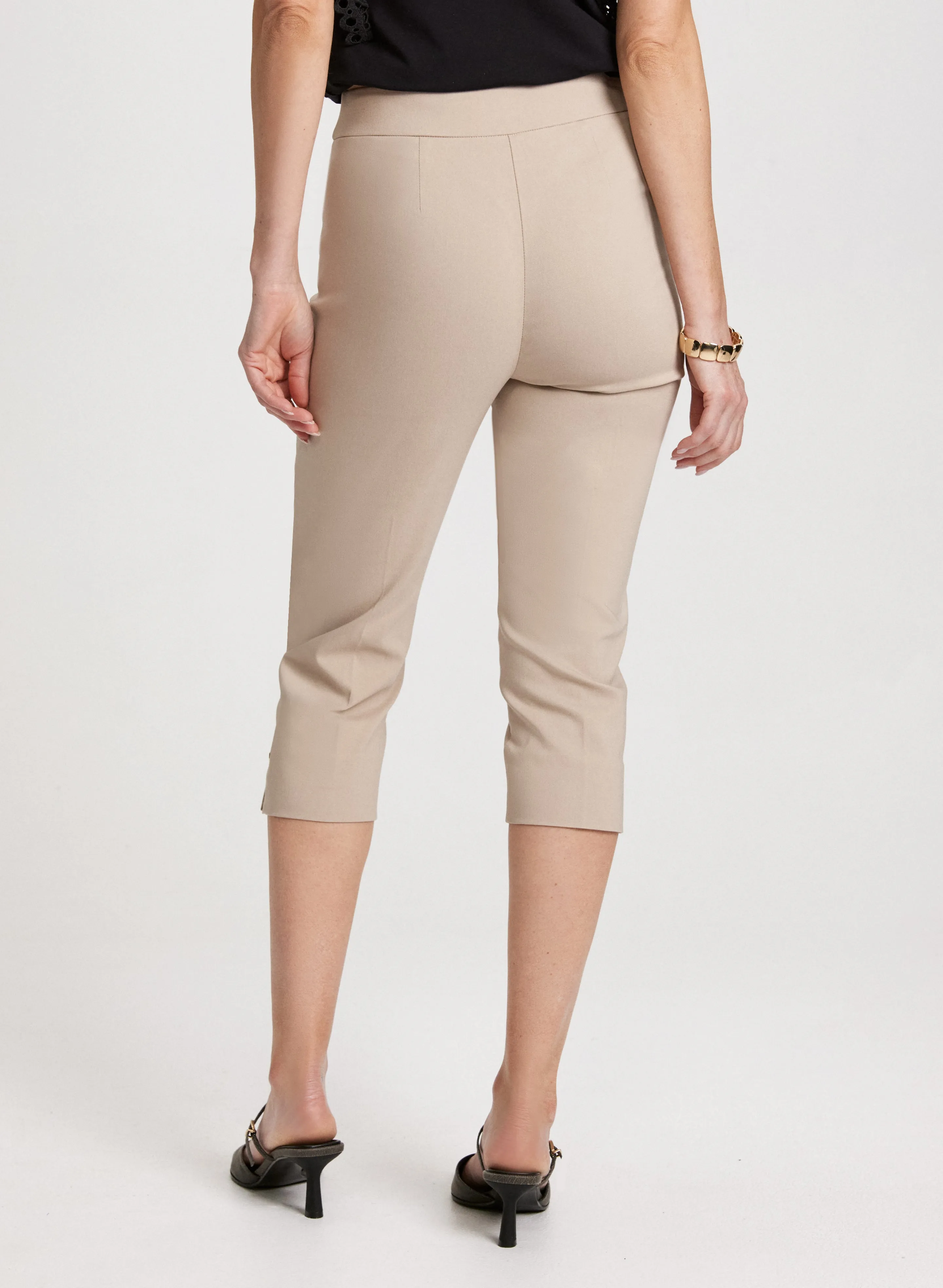 Pull-On Bengaline Capris sold by Laura product image thumbnail 2