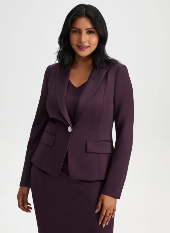 Pintuck Detail Blazer sold by Laura