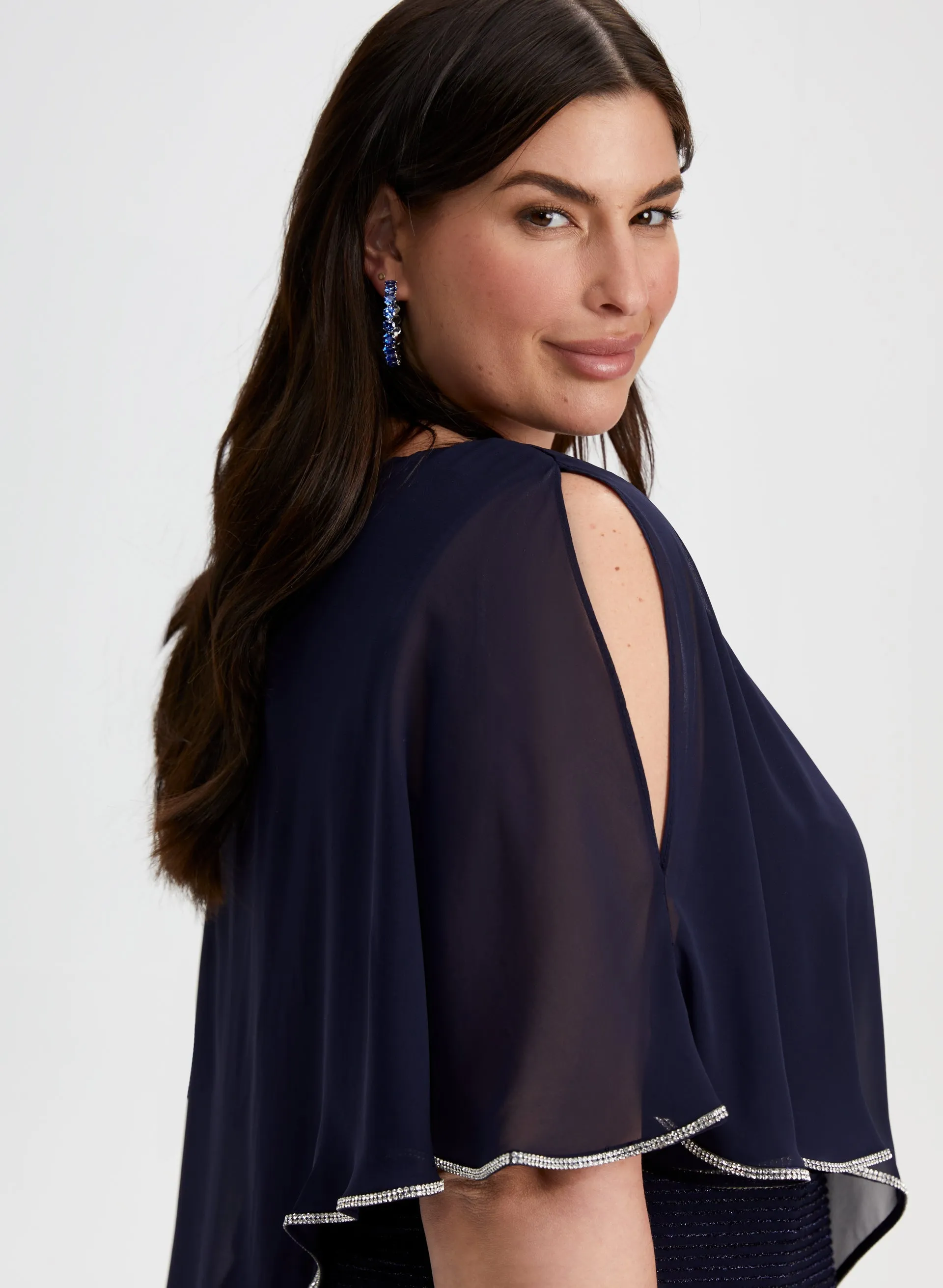 Chiffon Overlay Dress sold by Laura product image thumbnail 4