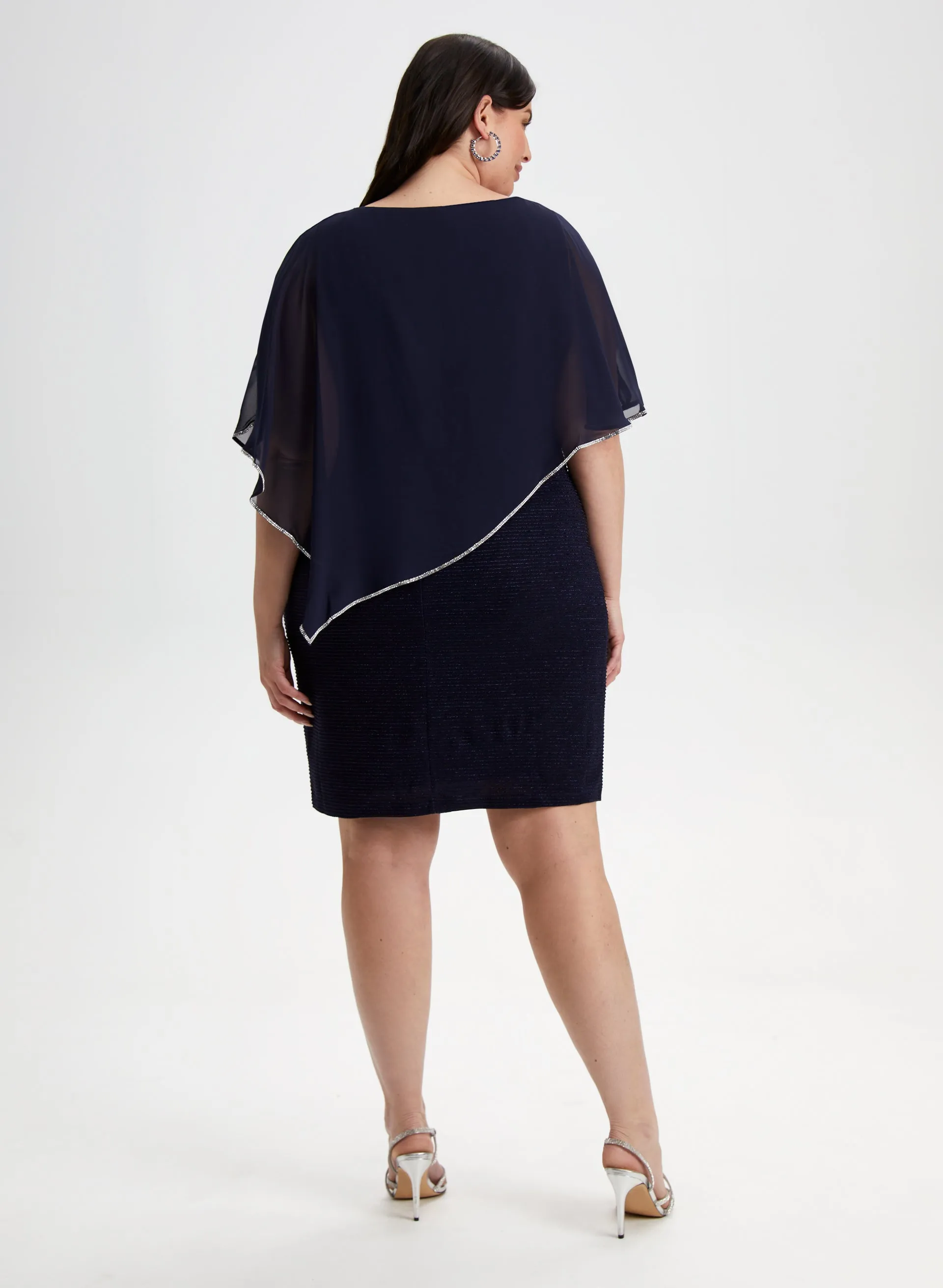 Chiffon Overlay Dress sold by Laura product image thumbnail 2