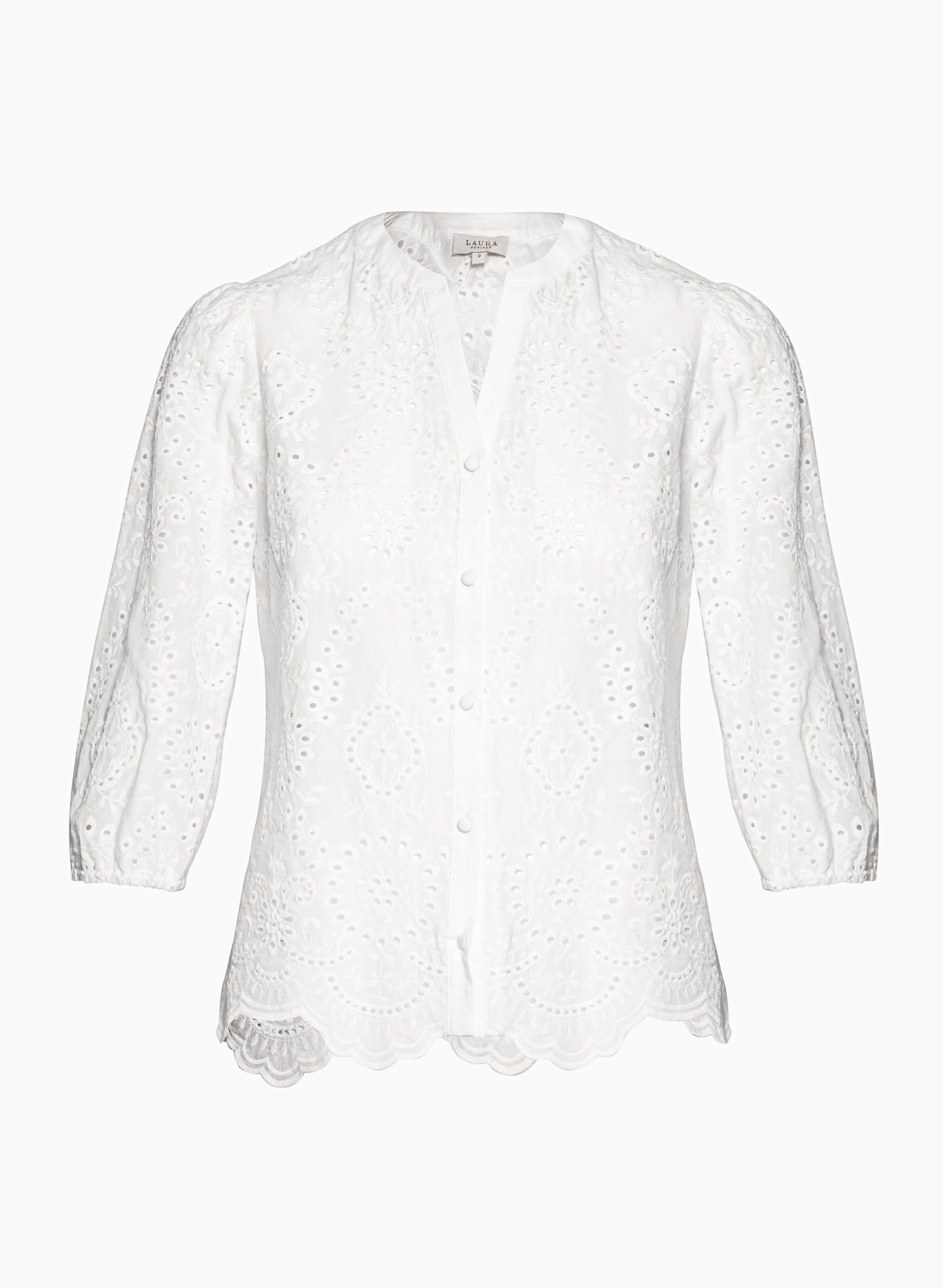 Cotton Eyelet Blouse sold by Laura product image thumbnail 5