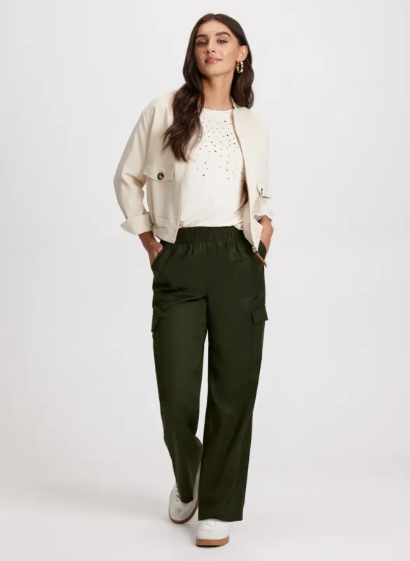 Bomber Jacket & Cargo Pants sold by Laura