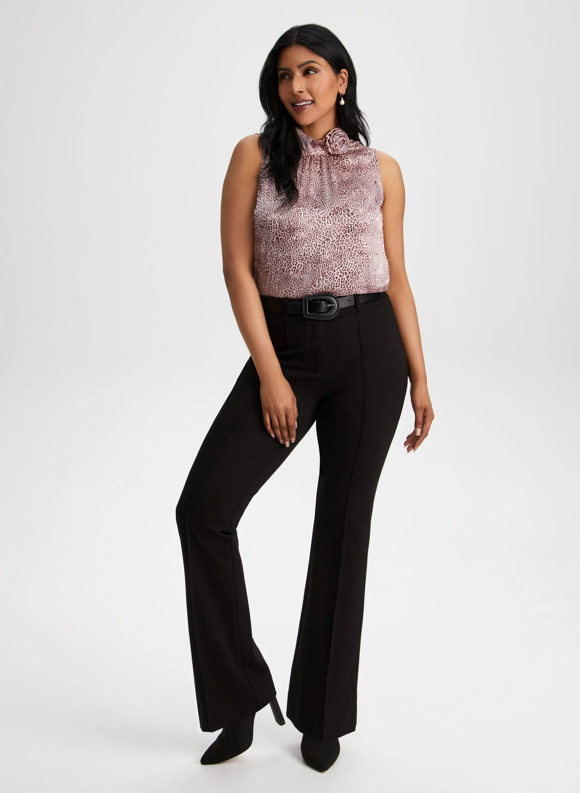 Sleeveless Leopard Print Top sold by Laura product image thumbnail 3