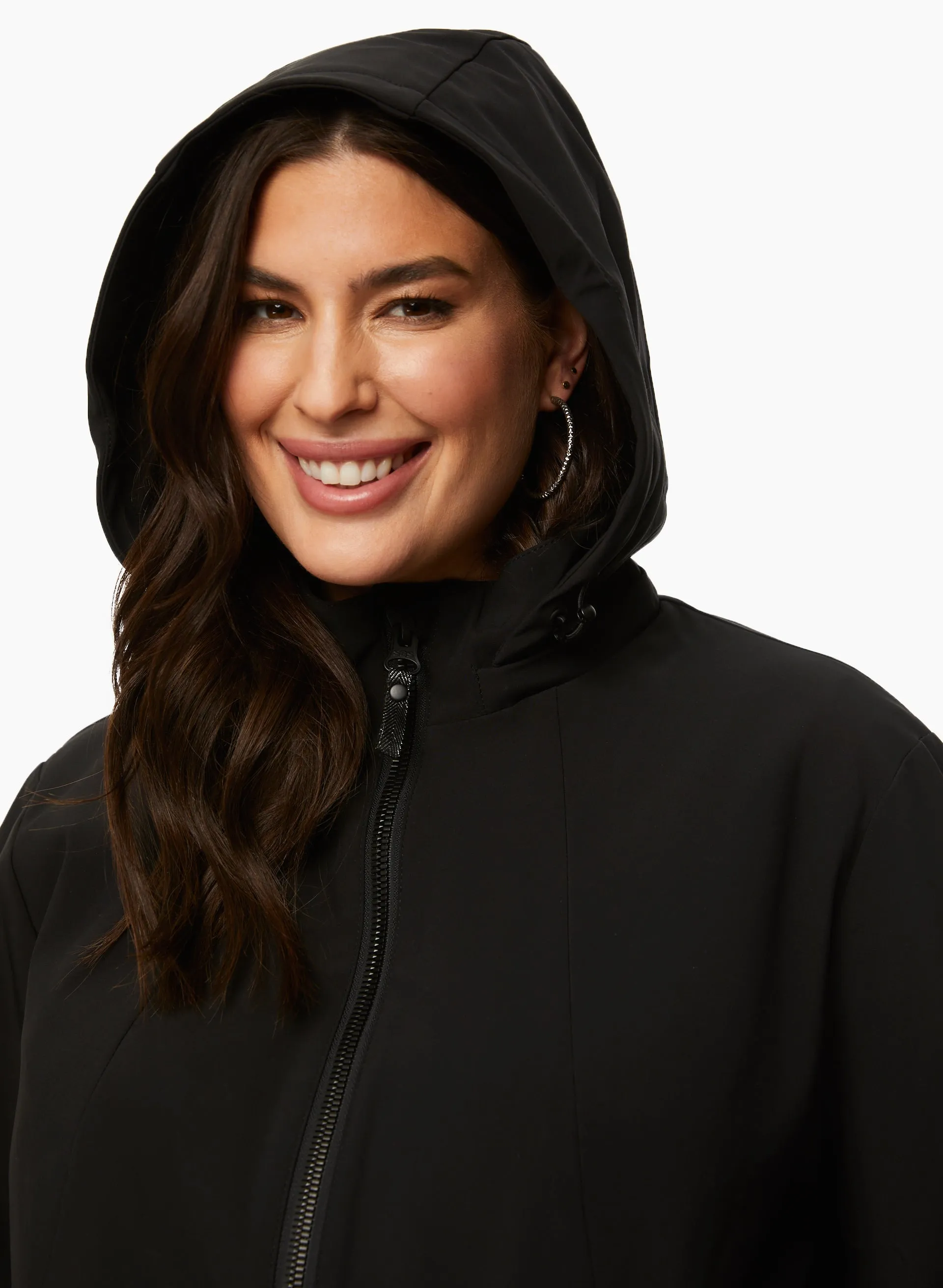 Water-Repelling Hooded Coat sold by Laura product image thumbnail 4