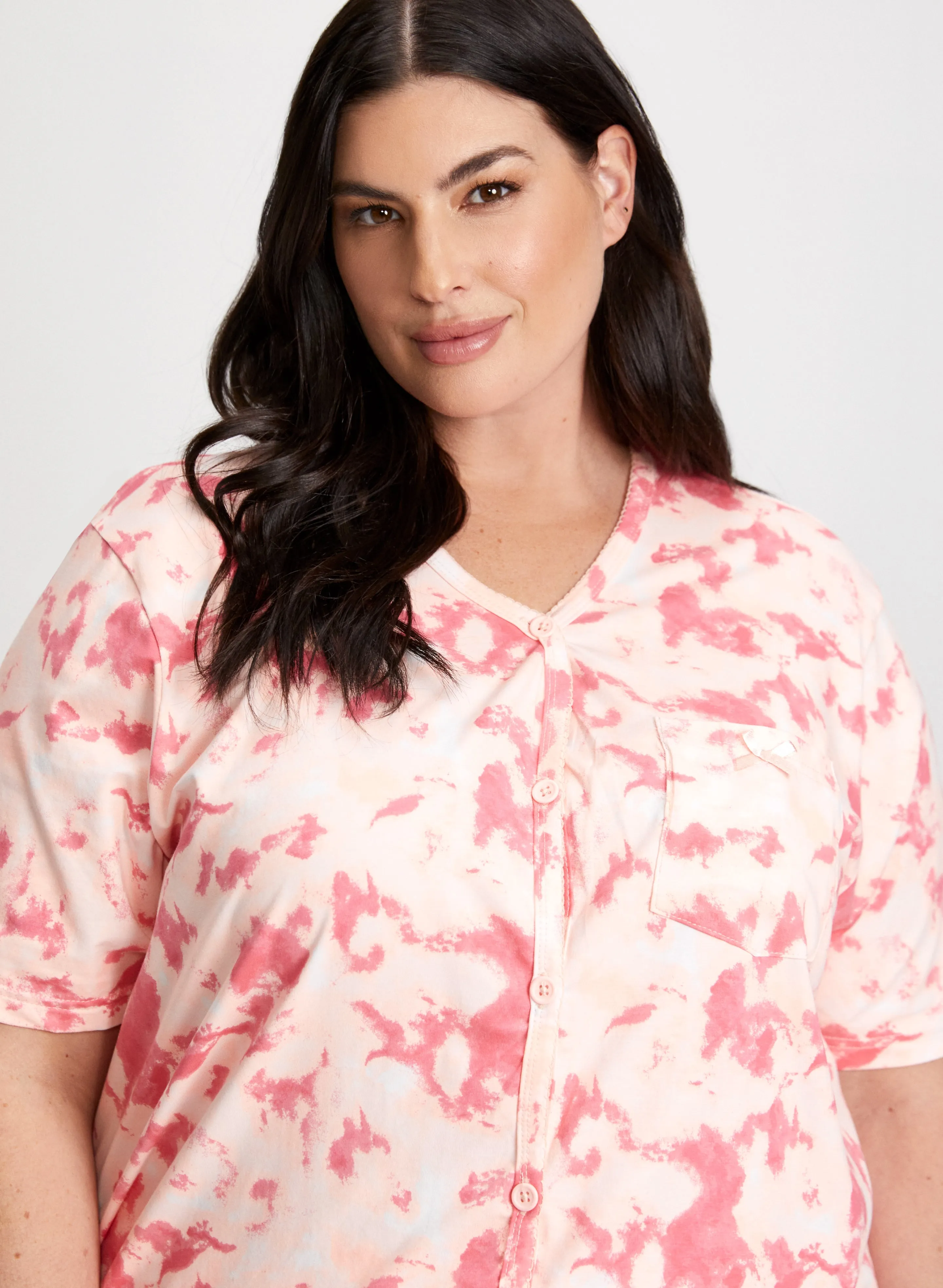 Tie Dye Print Pyjama Set sold by Laura product image thumbnail 5