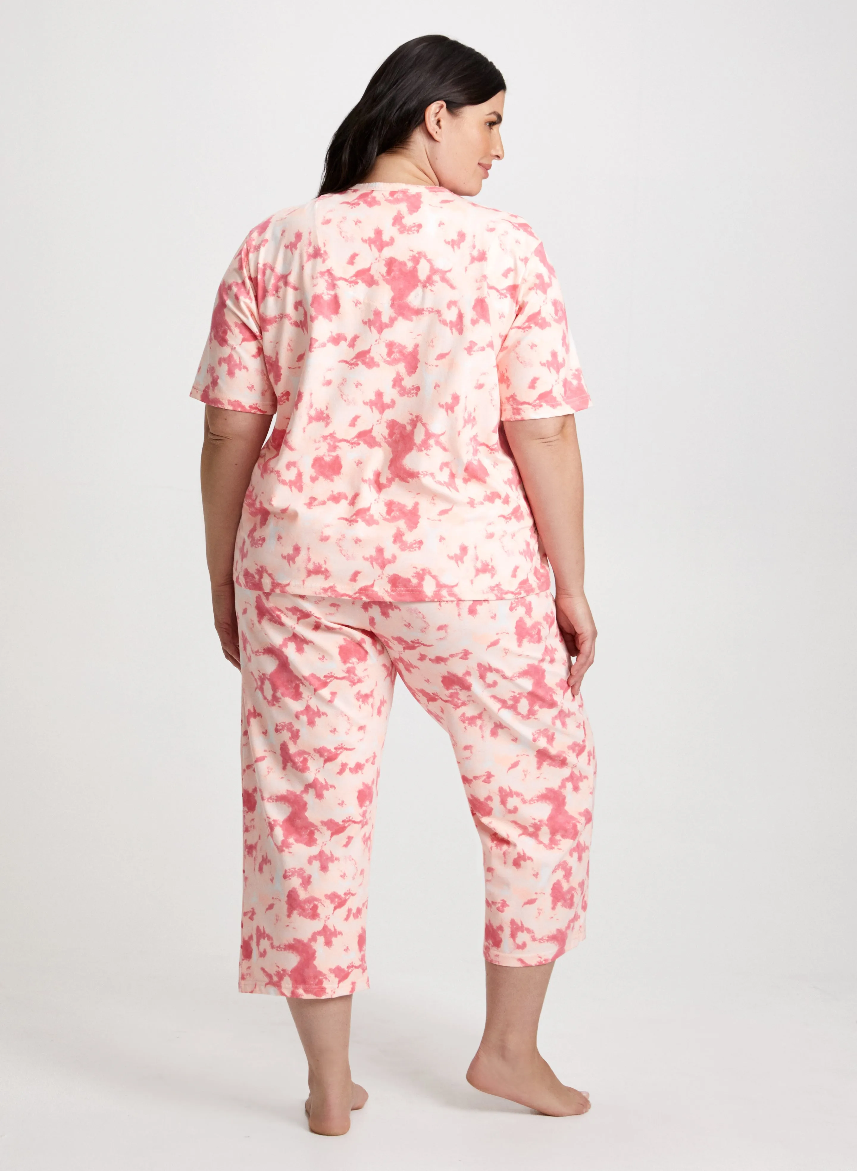 Tie Dye Print Pyjama Set sold by Laura product image thumbnail 2