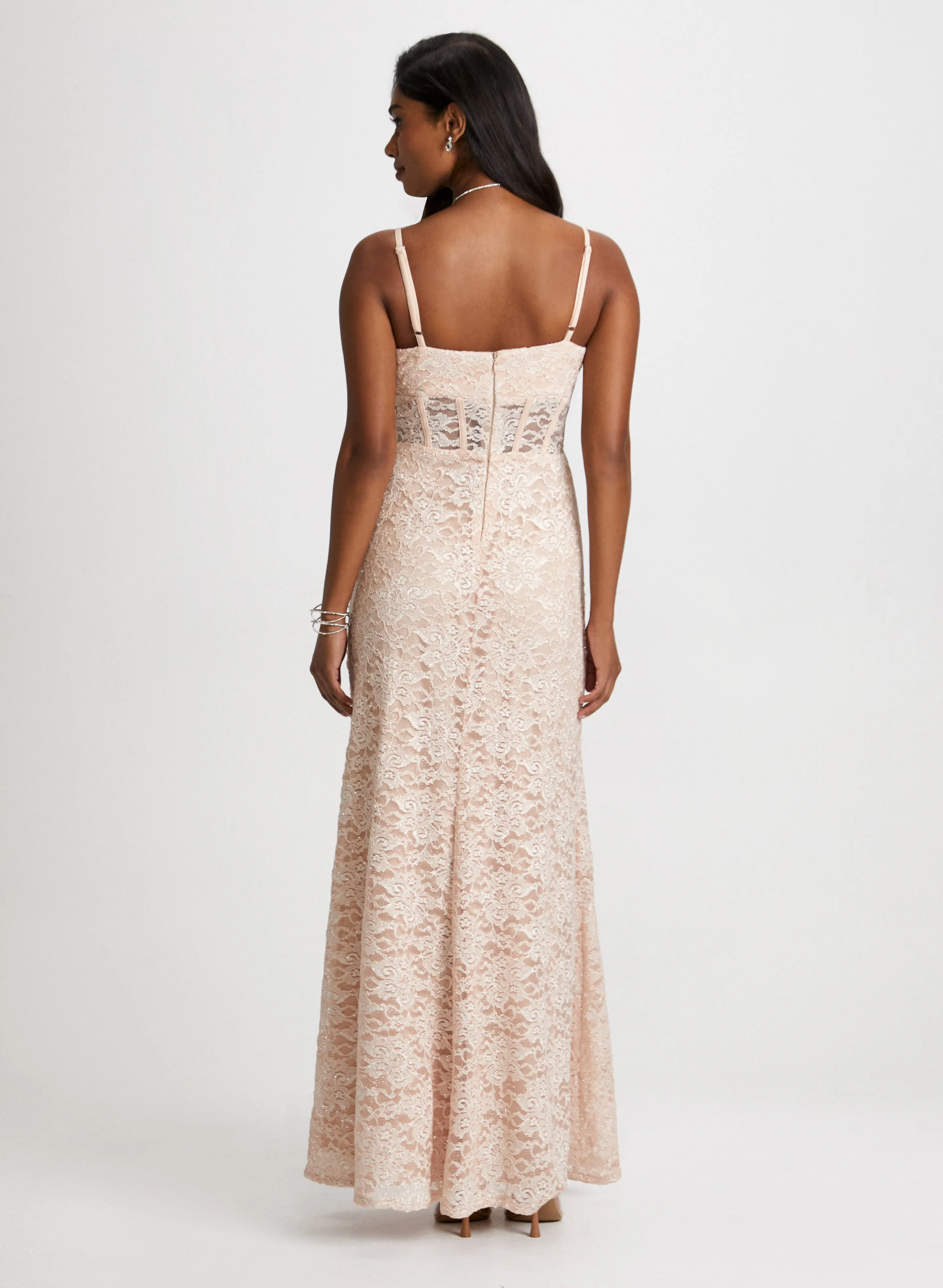 Scalloped Lace Dress sold by Laura product image thumbnail 3