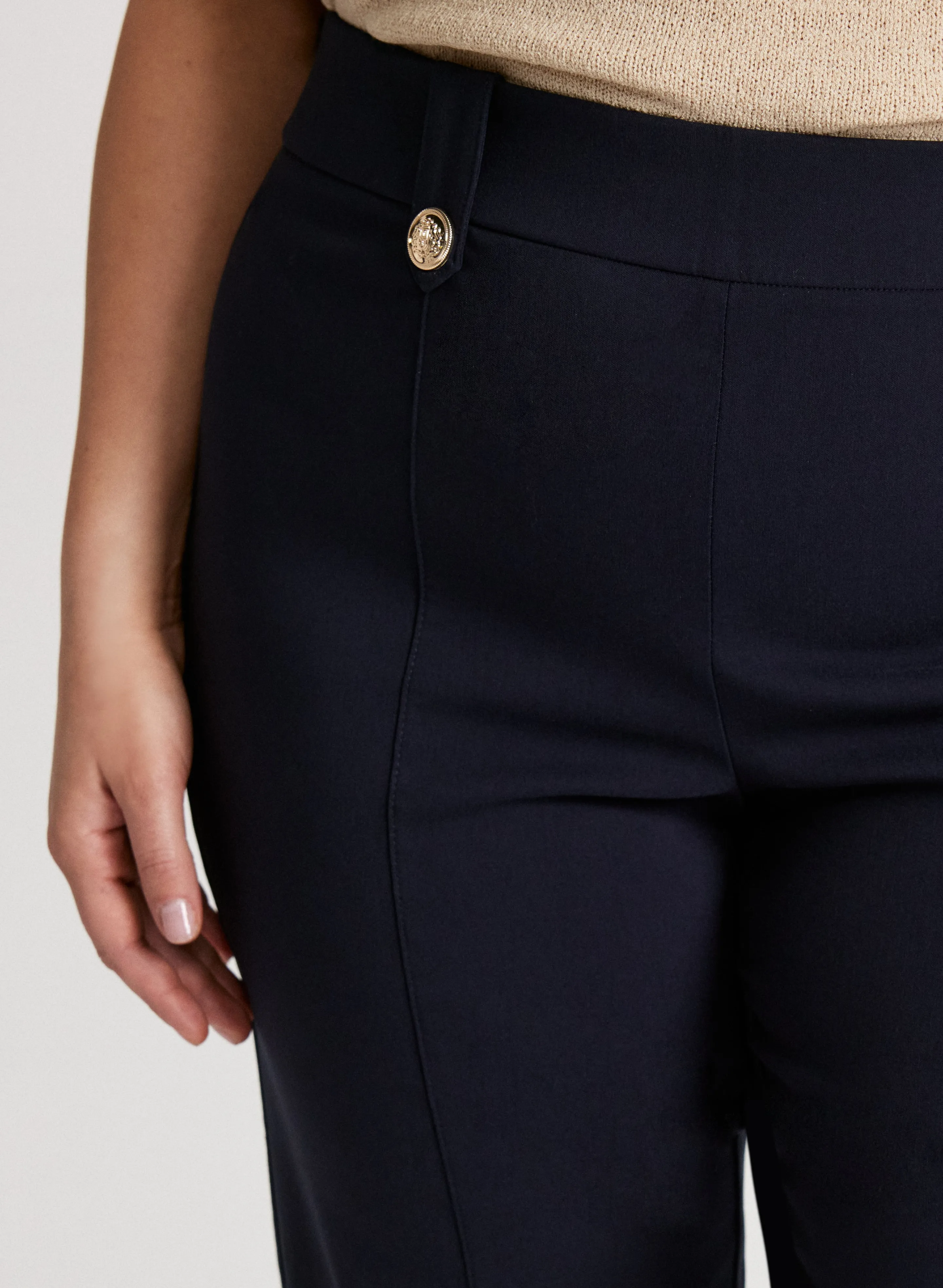 Side Slit Pull-On Capris sold by Laura product image thumbnail 5