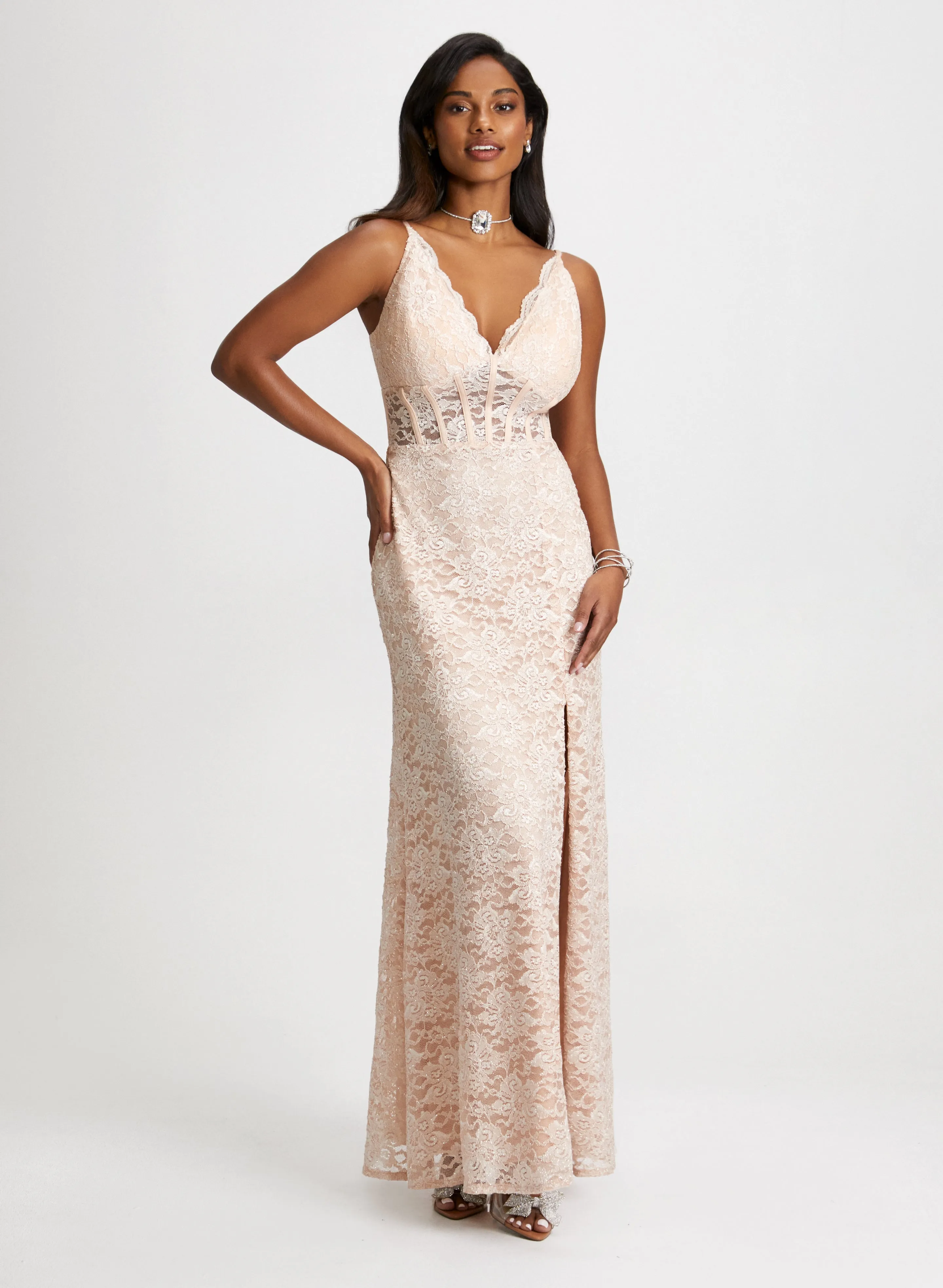 Scalloped Lace Dress sold by Laura