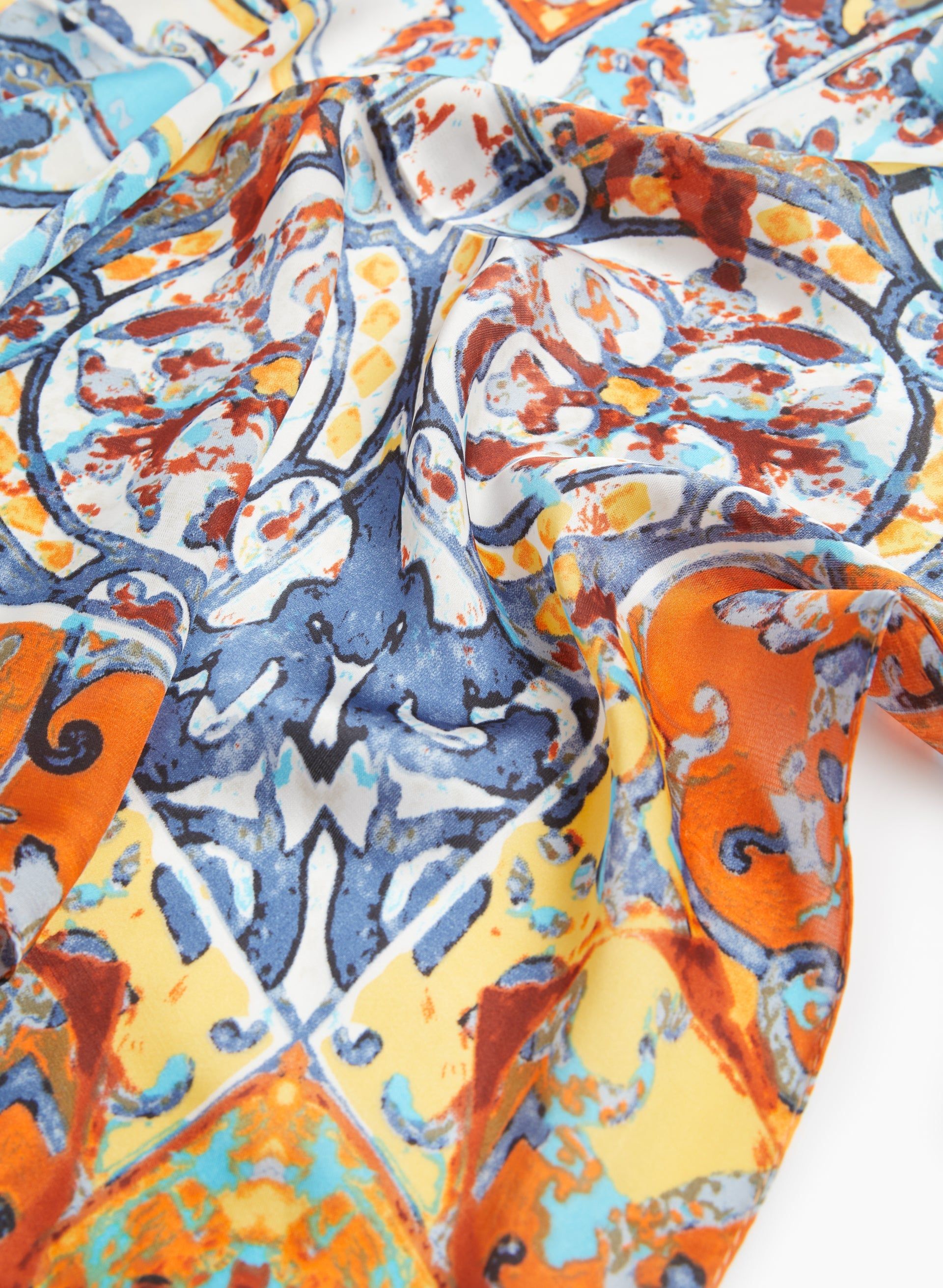 Mosaic Print Scarf sold by Laura product image thumbnail 2