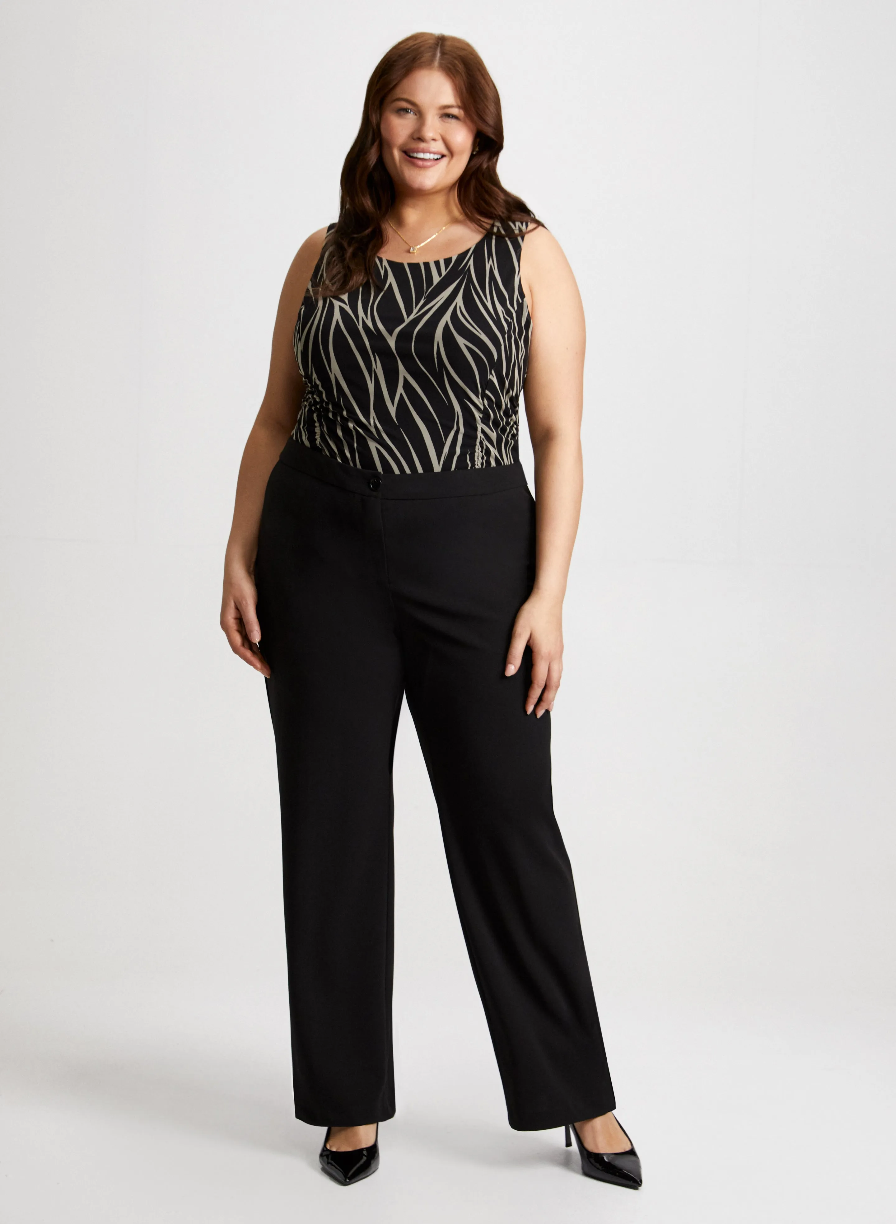 Modern Fit Straight Leg Pants sold by Laura product image thumbnail 4