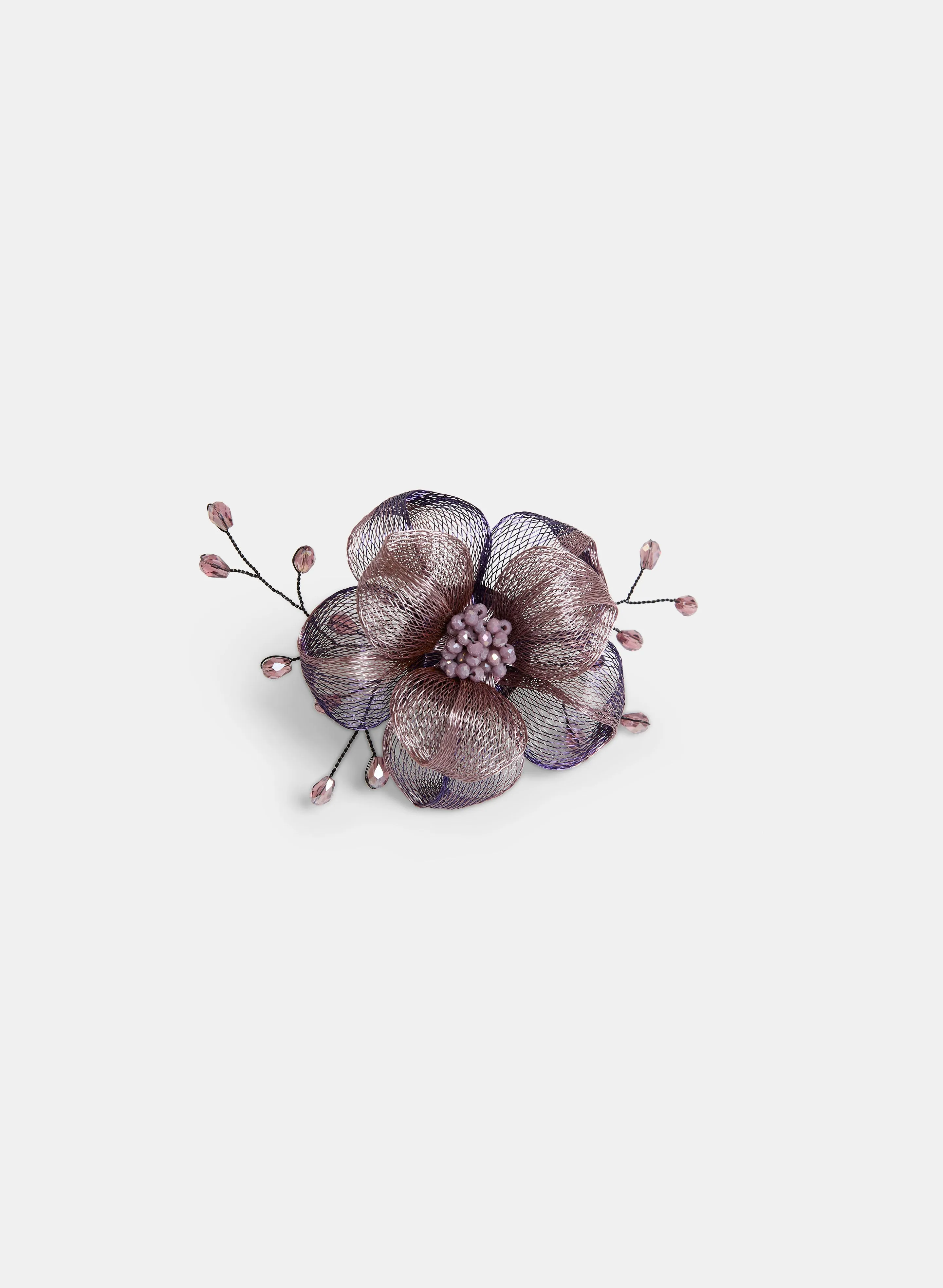 Mesh Floral Brooch sold by Laura