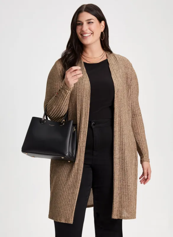 Open Front Cardigan Top sold by Laura