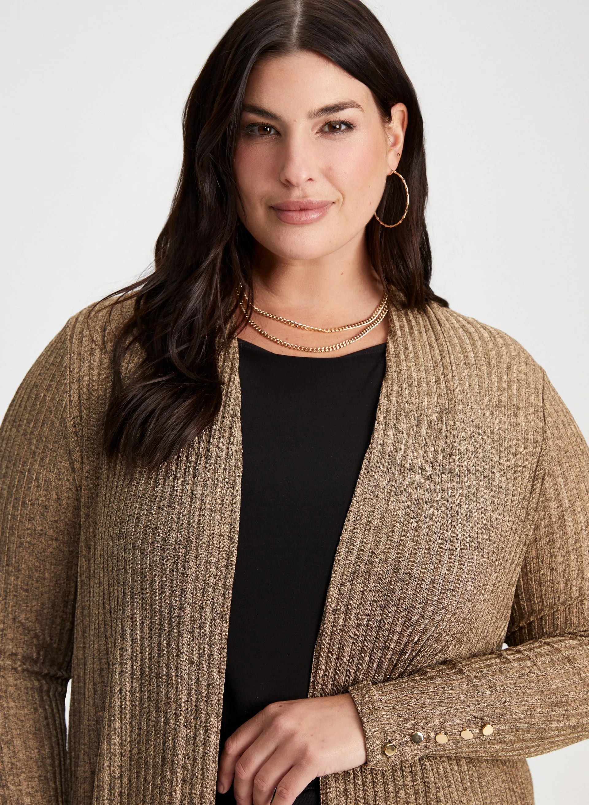 Open Front Cardigan Top sold by Laura product image thumbnail 2