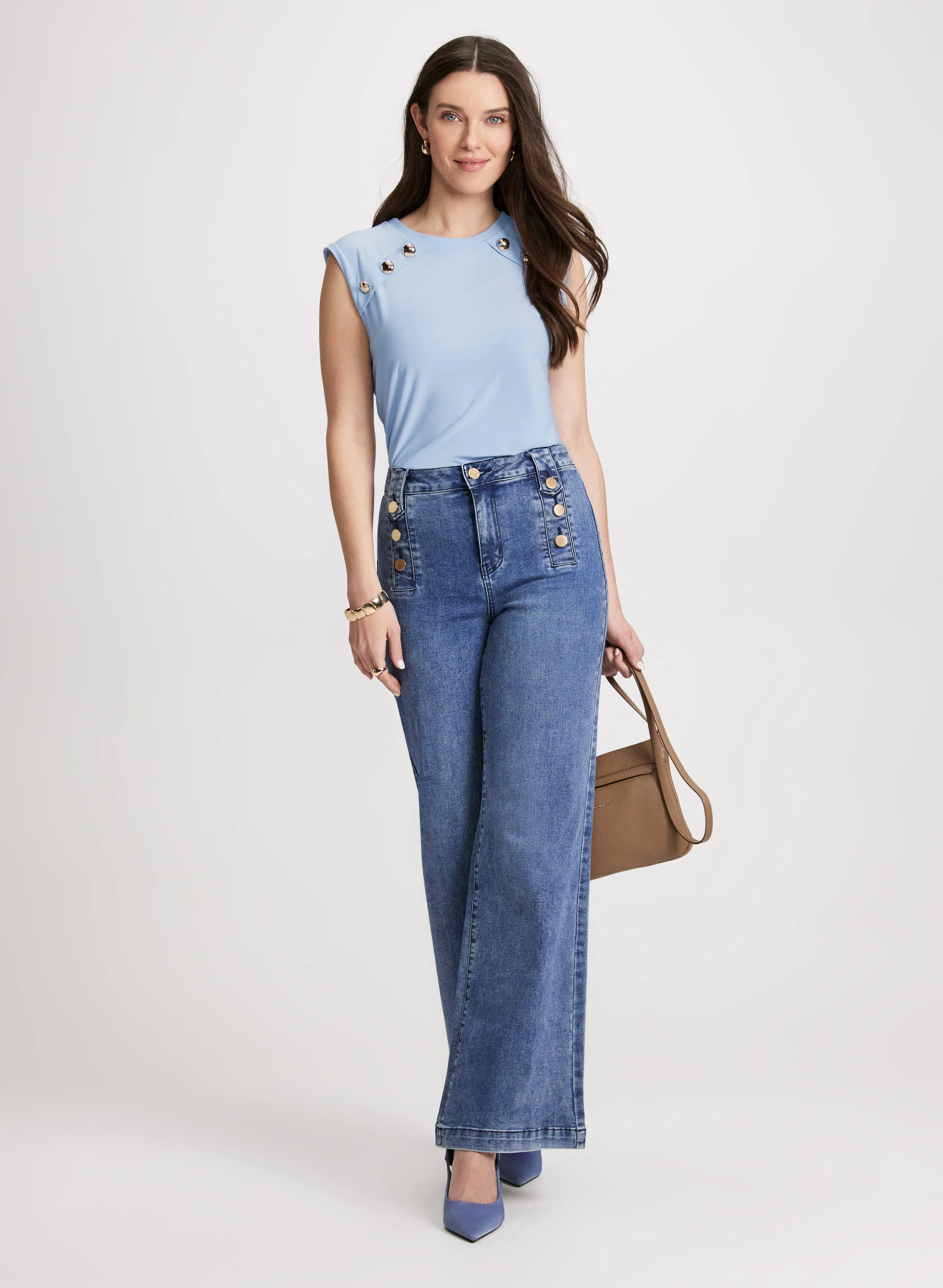 Button Detail Top sold by Laura product image thumbnail 3