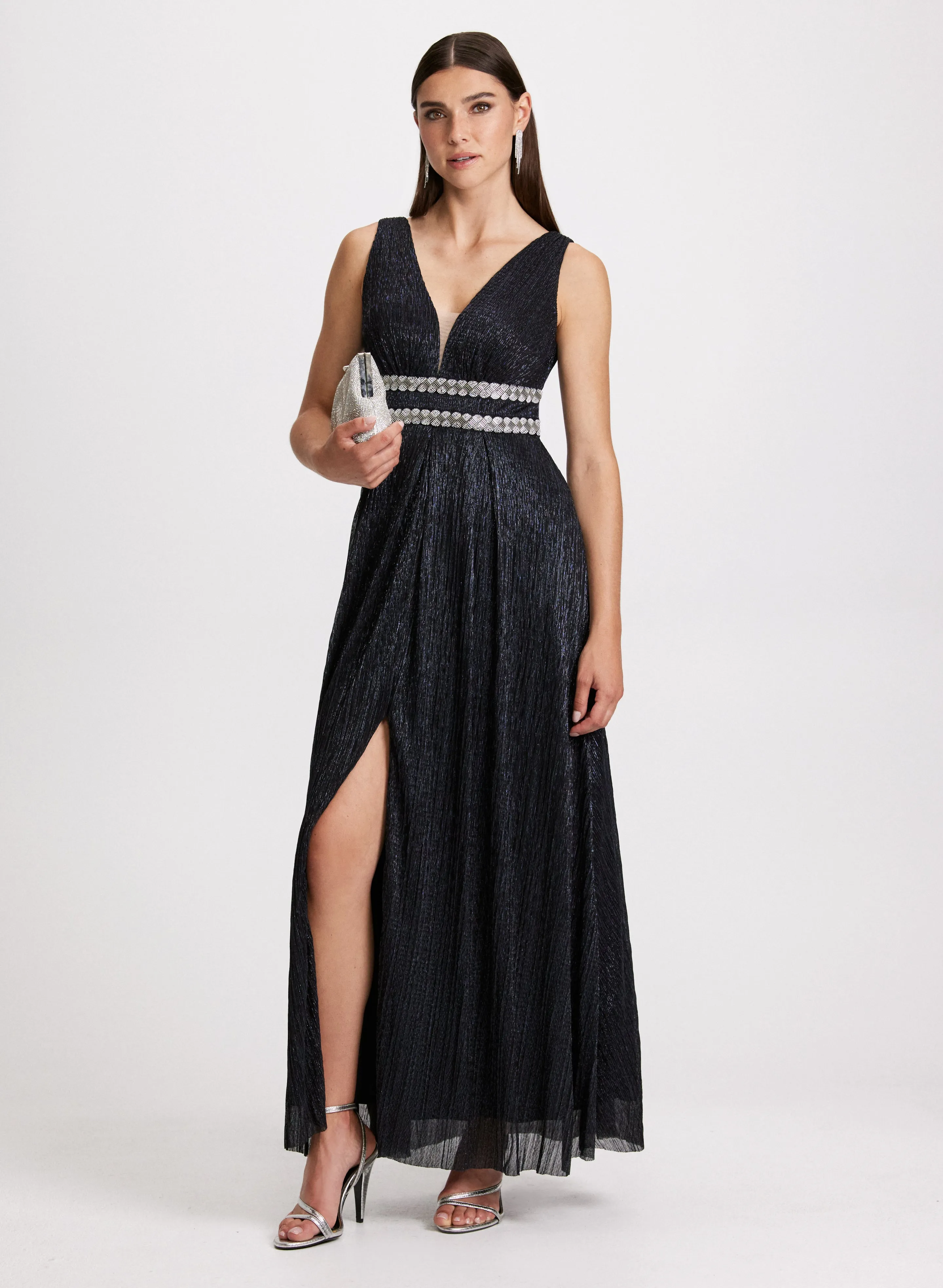 Rhinestone Detail Dress sold by Laura