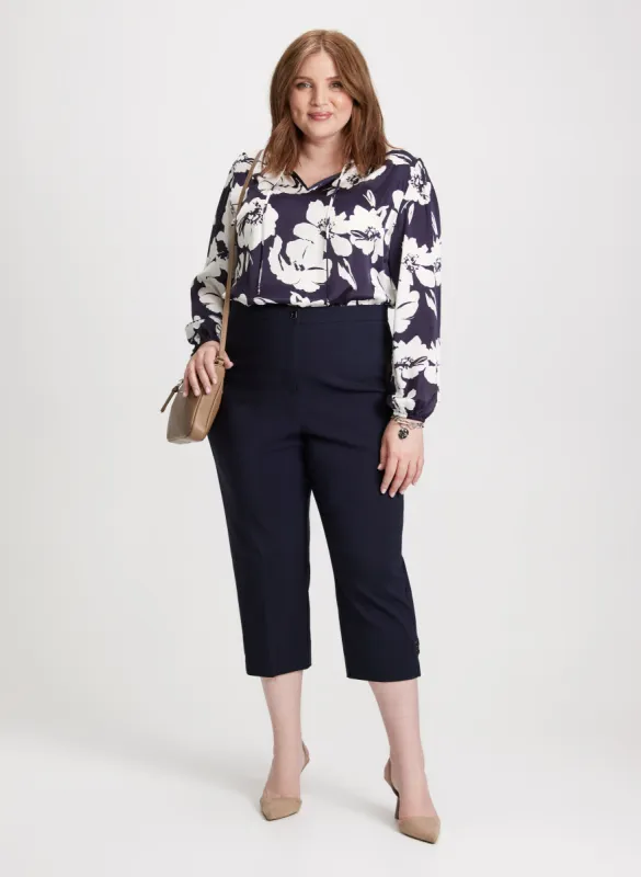 Floral Blouse & Bengaline Capris sold by Laura