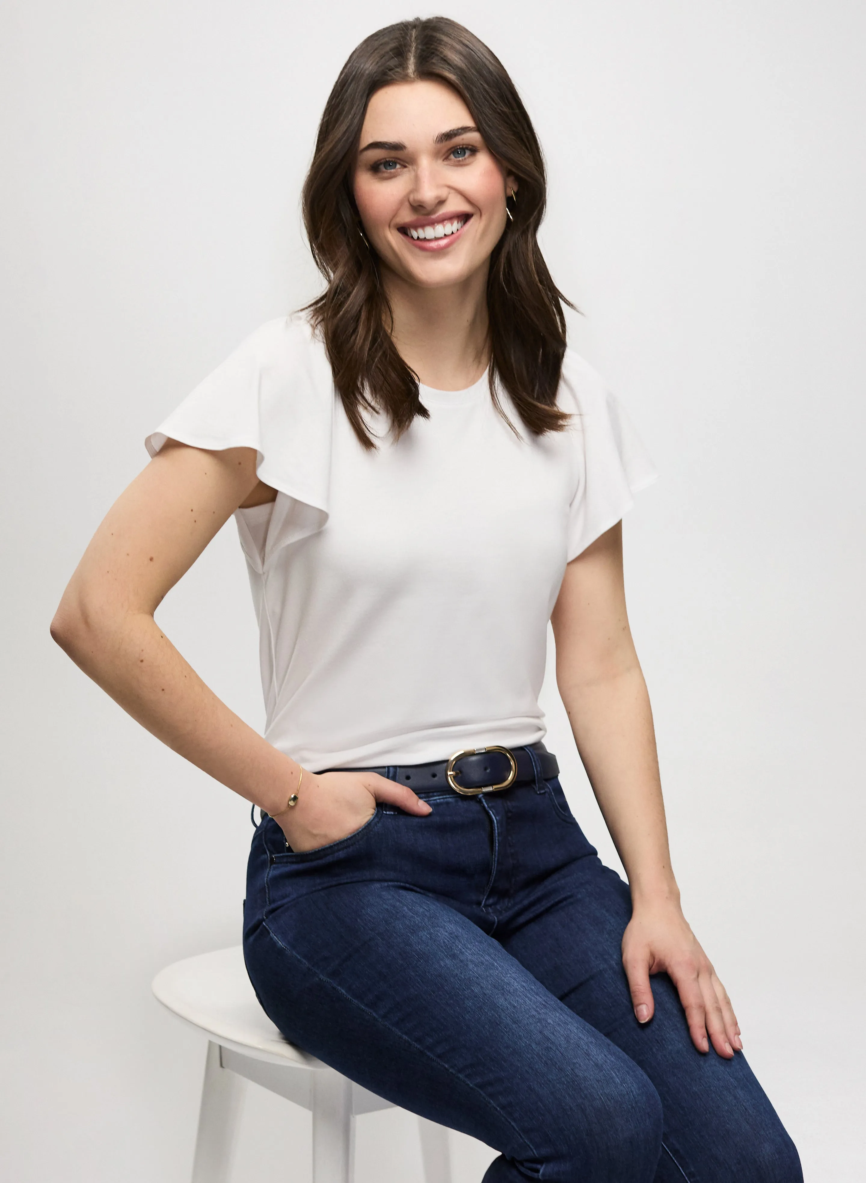 Flutter Sleeve Tee sold by Laura product image thumbnail 5