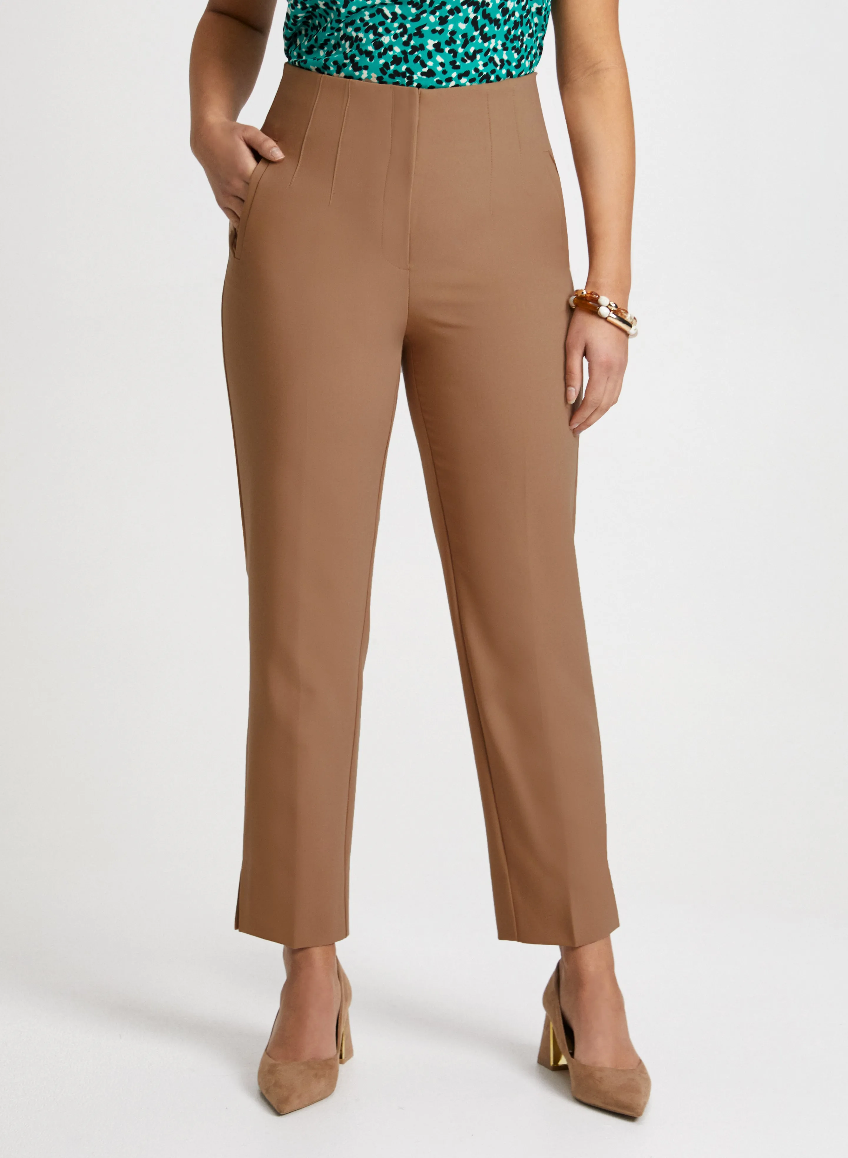 City Fit Slim Leg Pants sold by Laura