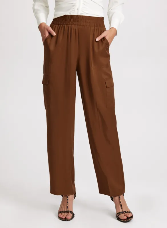 Sofia Cargo Straight-Leg Pants - Regular sold by Laura