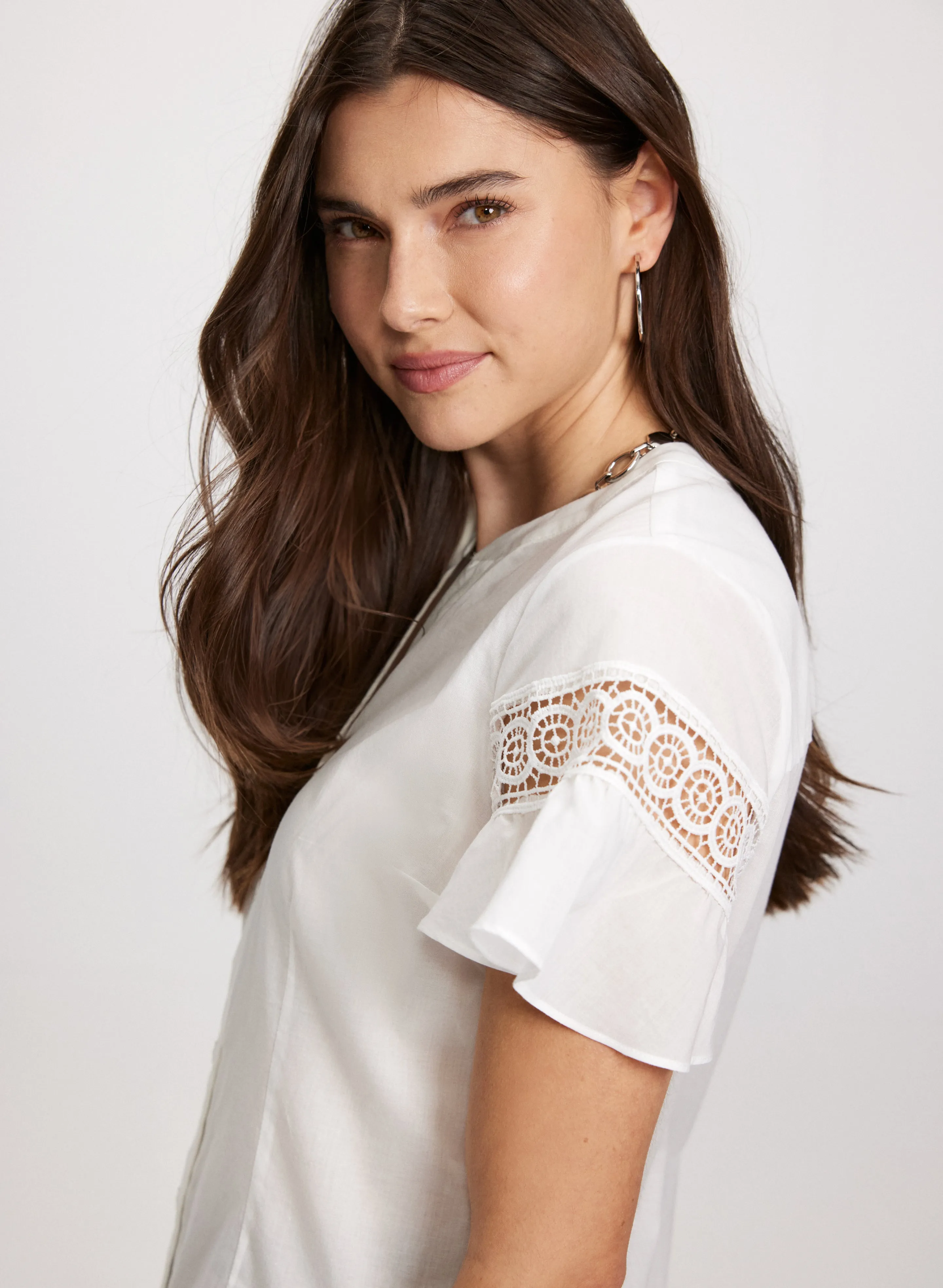 Crochet Sleeve Blouse sold by Laura product image thumbnail 2