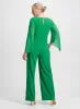 Long Sleeve Crepe Jumpsuit sold by Laura
