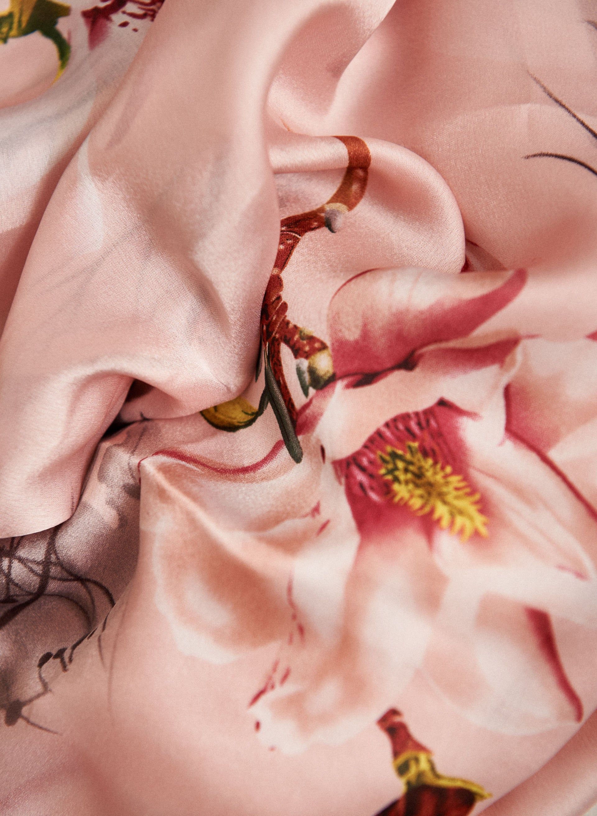 Cherry Blossom Print Scarf sold by Laura product image thumbnail 2