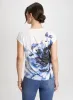 Floral Print Burnout T-Shirt sold by Laura
