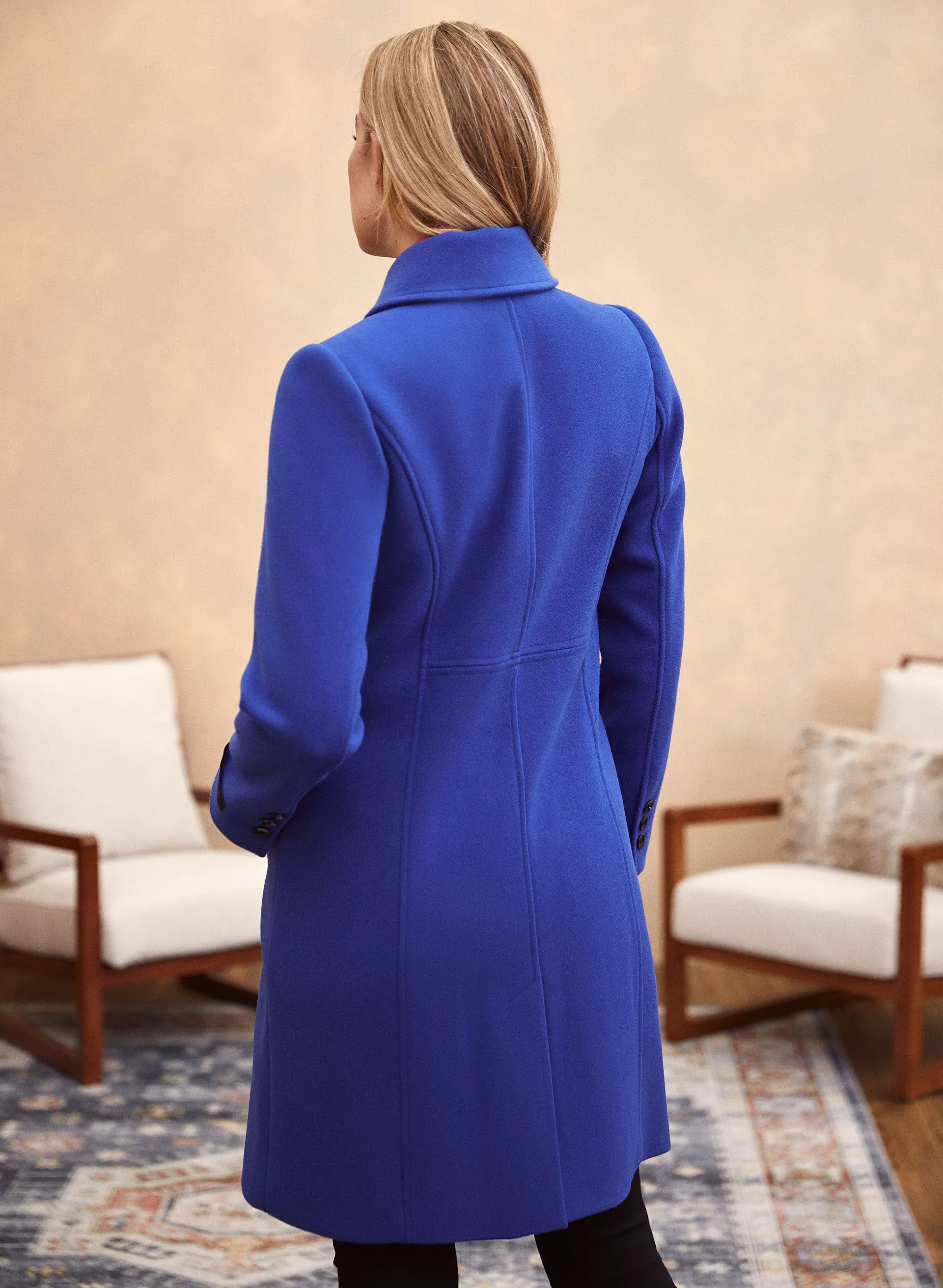 Stretch Wool Blend Coat sold by Laura product image thumbnail 2