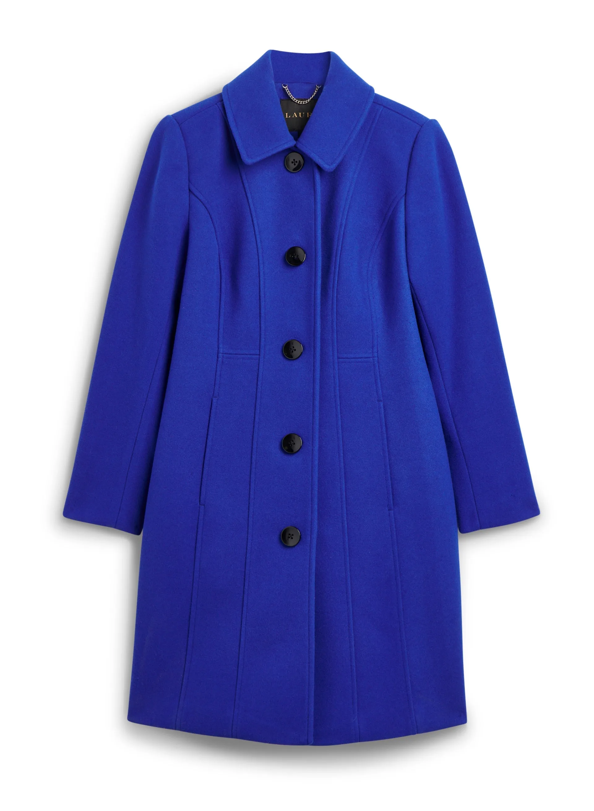 Stretch Wool Blend Coat sold by Laura product image thumbnail 5