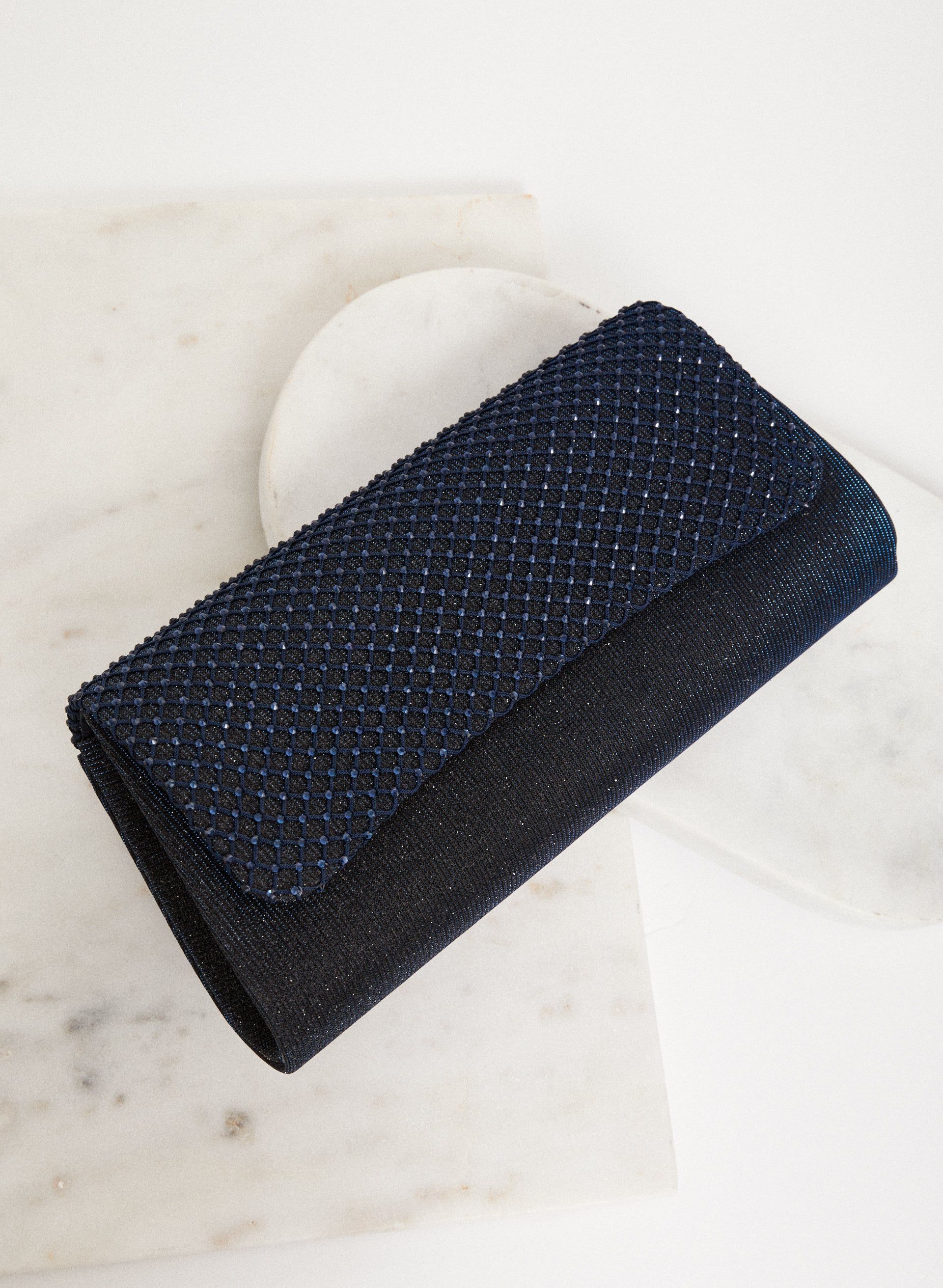 Rhinestone Embellished Evening Clutch sold by Laura product image thumbnail 4