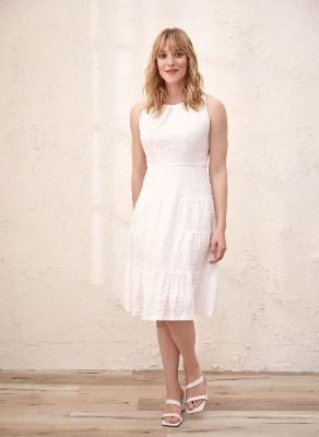 Tiered Lace Dress sold by Laura