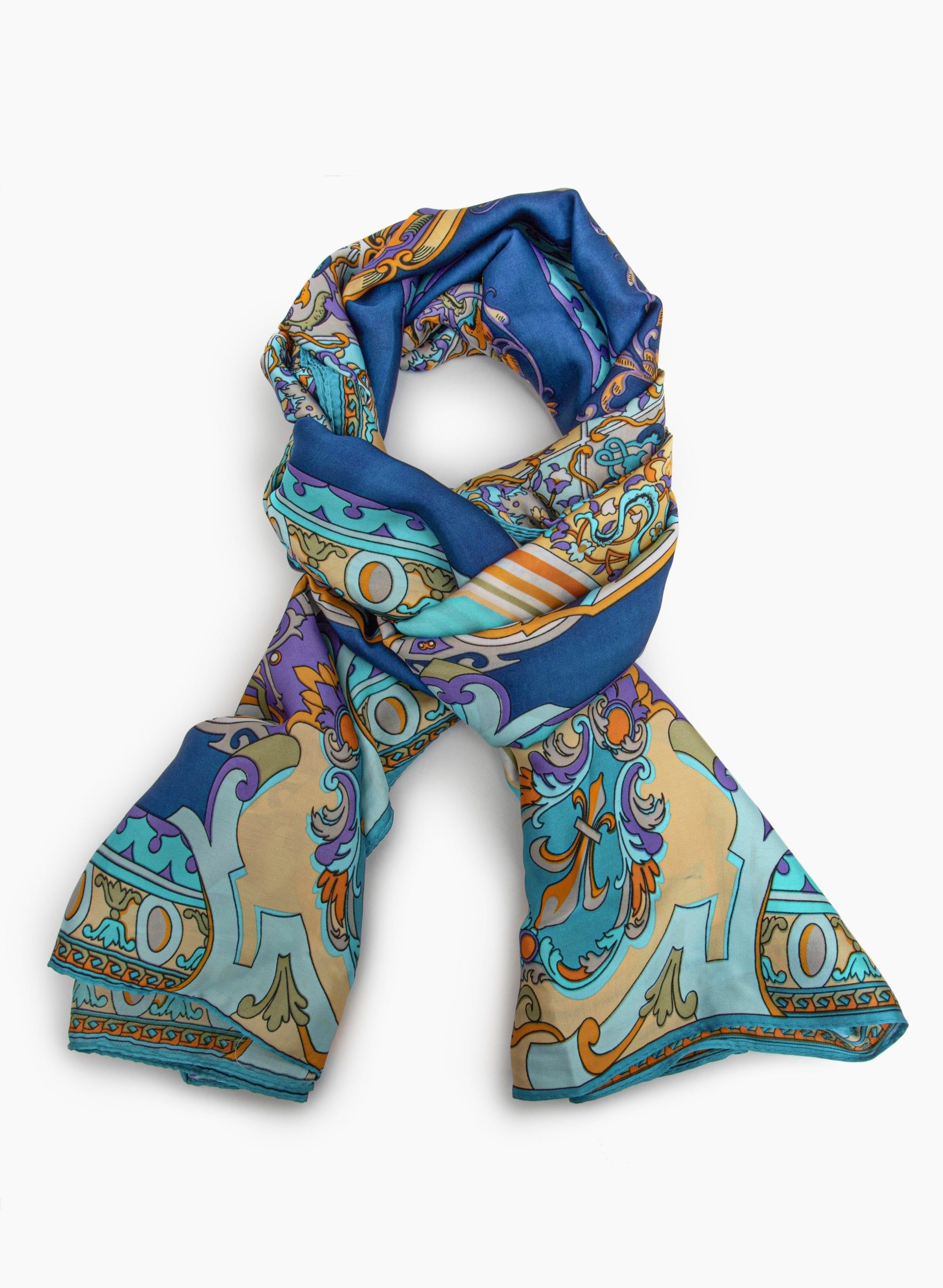 Mosaic Print Scarf sold by Laura