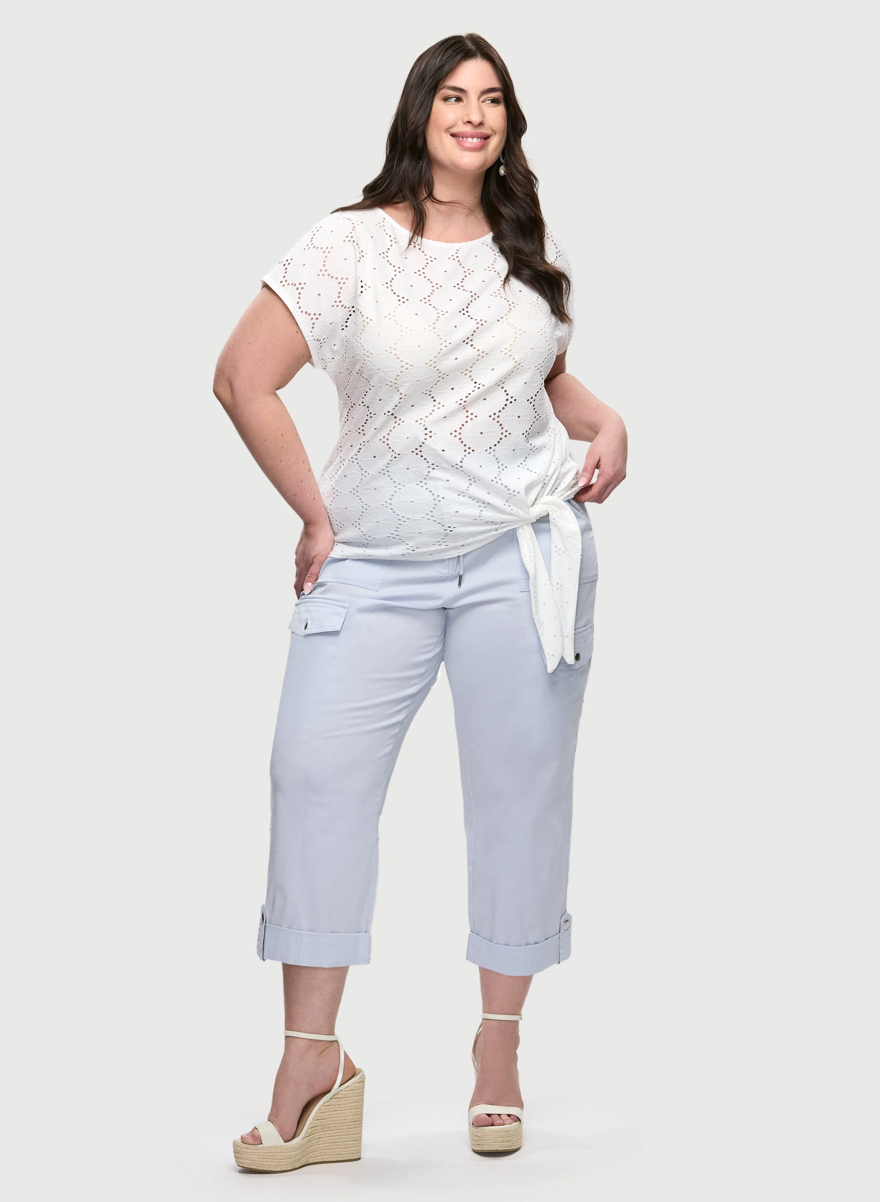 Cotton Cargo Capris sold by Laura product image thumbnail 3