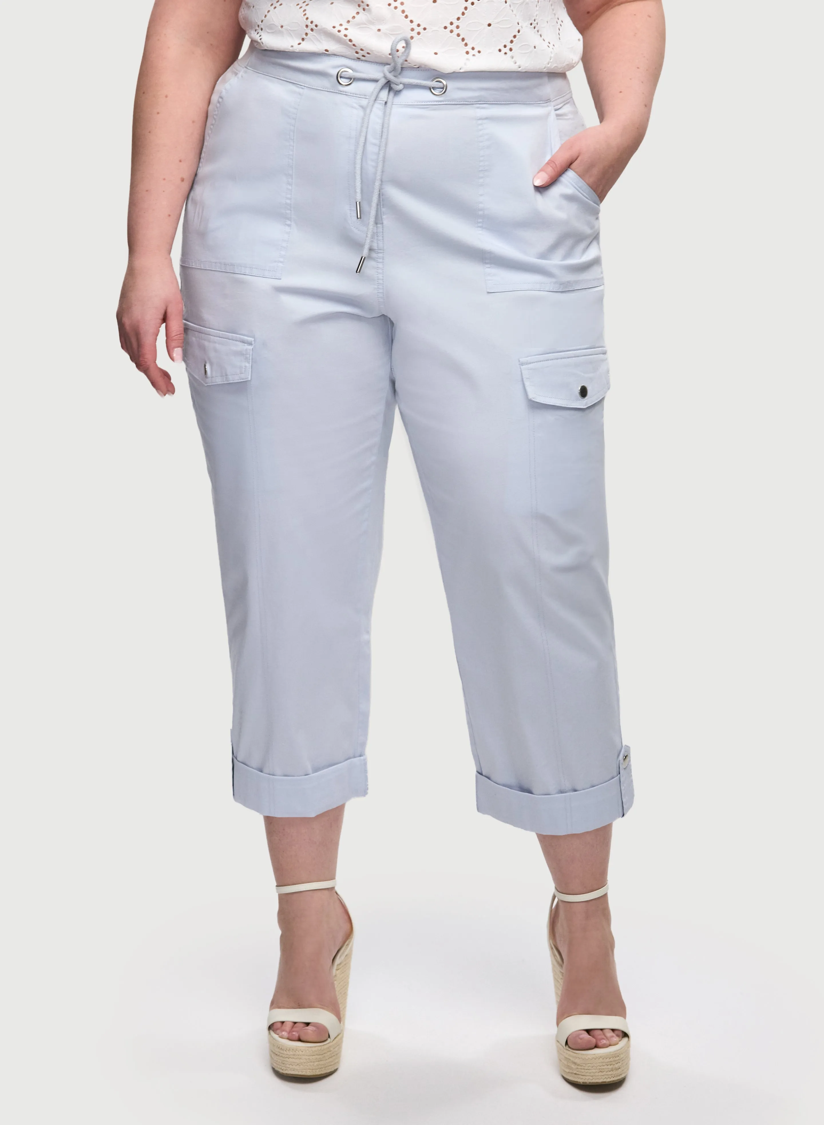 Cotton Cargo Capris sold by Laura