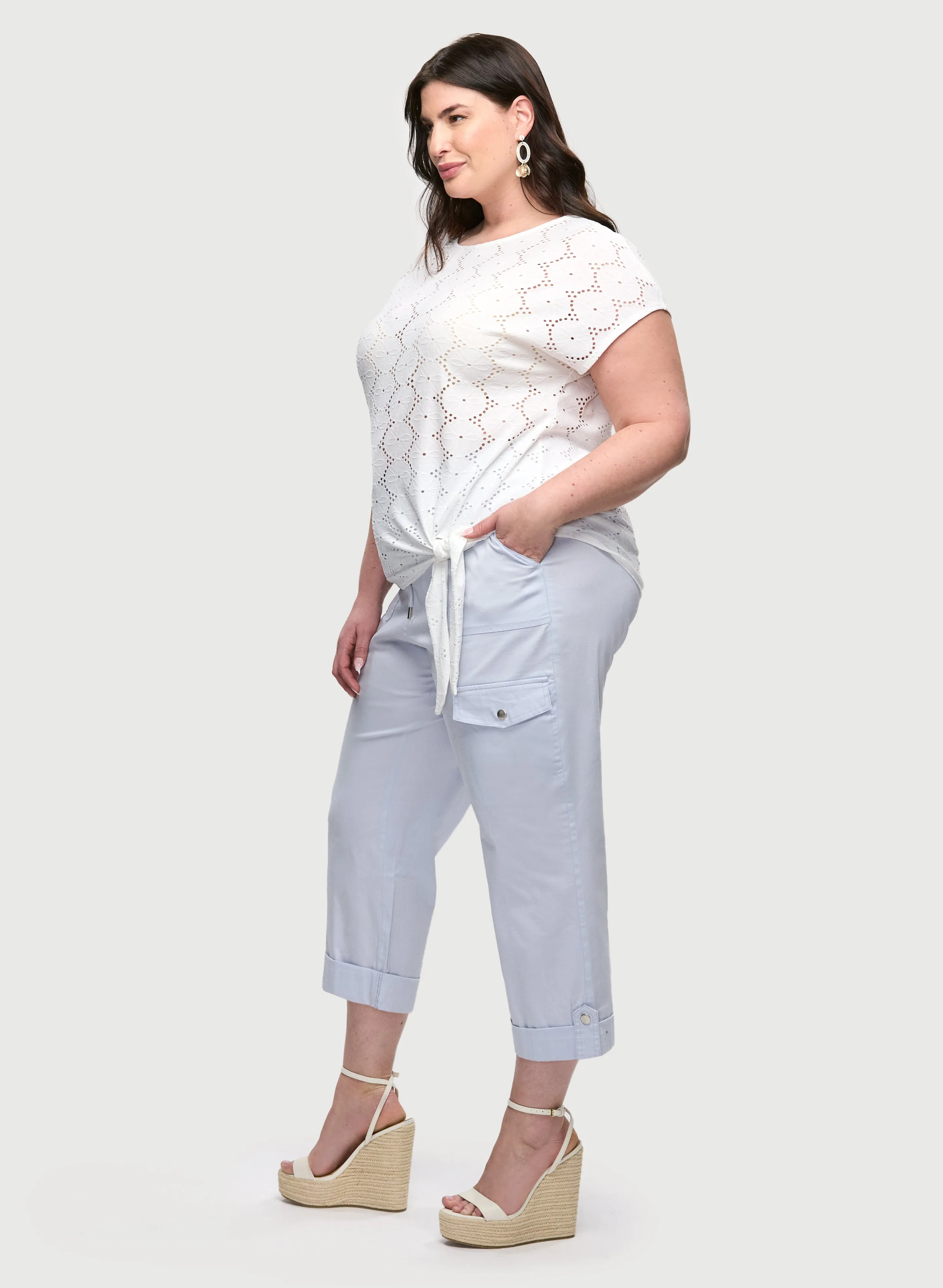 Cotton Cargo Capris sold by Laura product image thumbnail 4