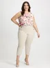 Pull-On Bengaline Ankle Pants sold by Laura
