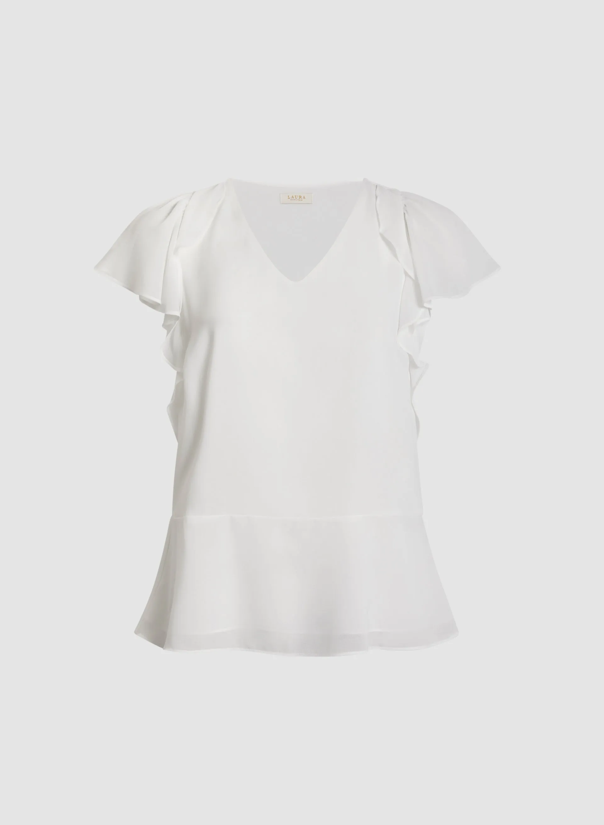 Ruffle Sleeve Top sold by Laura product image thumbnail 5